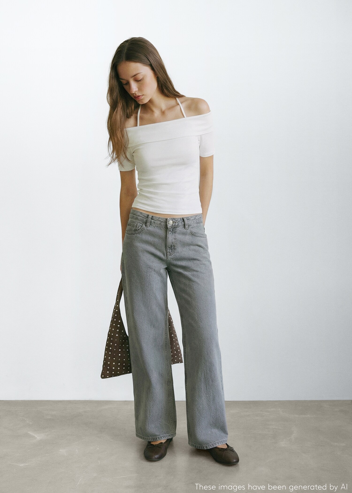 Off-shoulder top - General plane