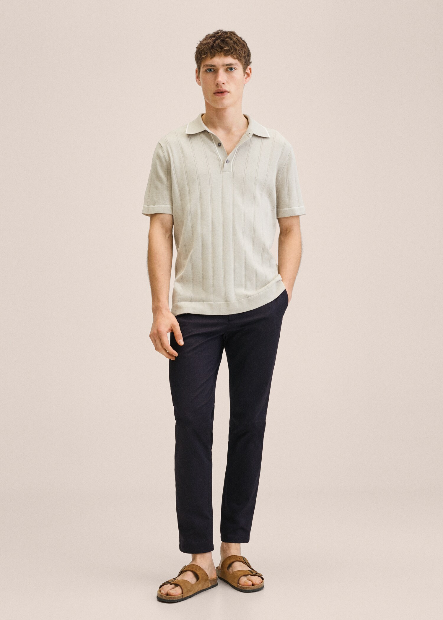 Skinny chino trousers - General plane