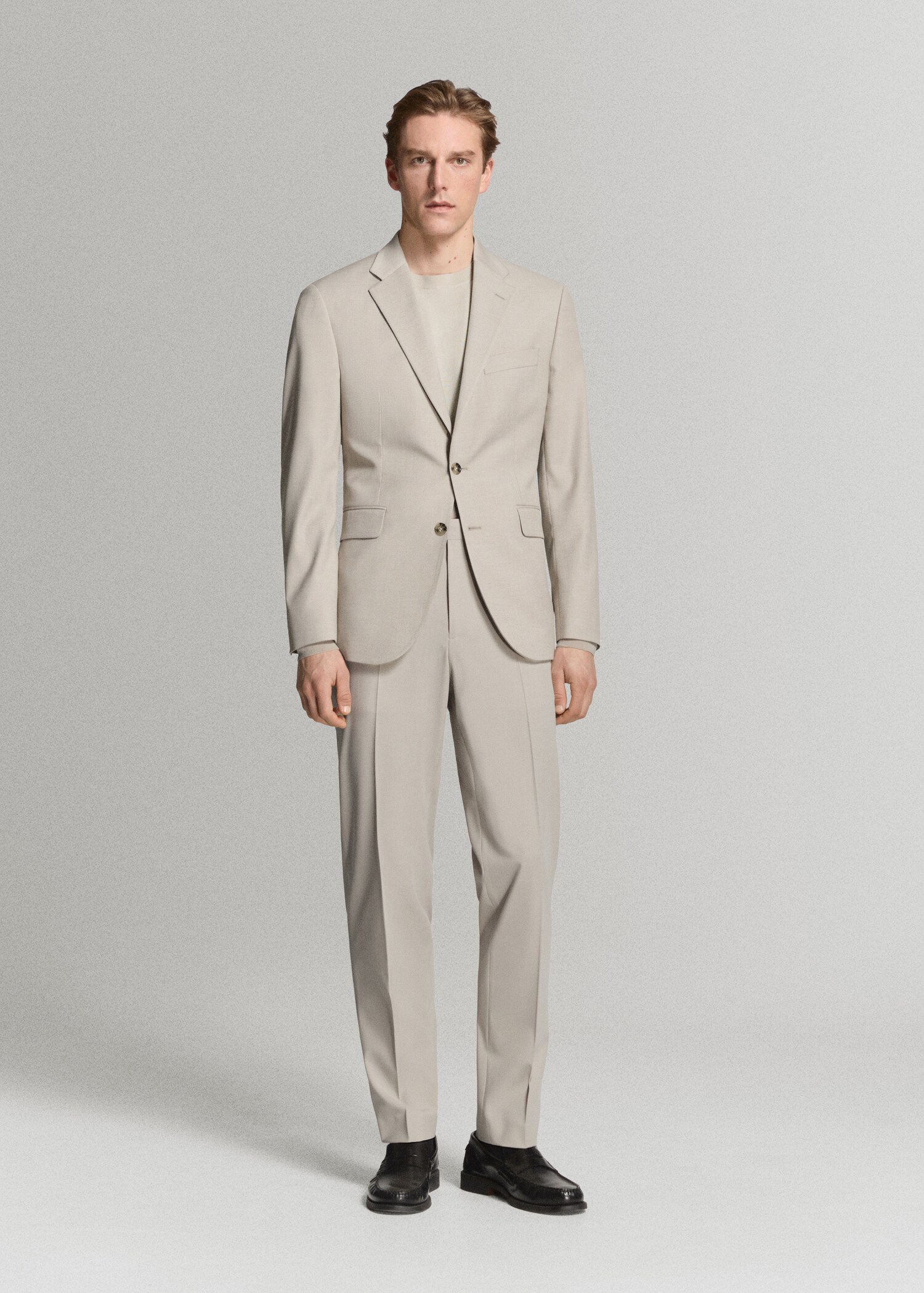 Pantalons vestit Milan slim fit - Pla general