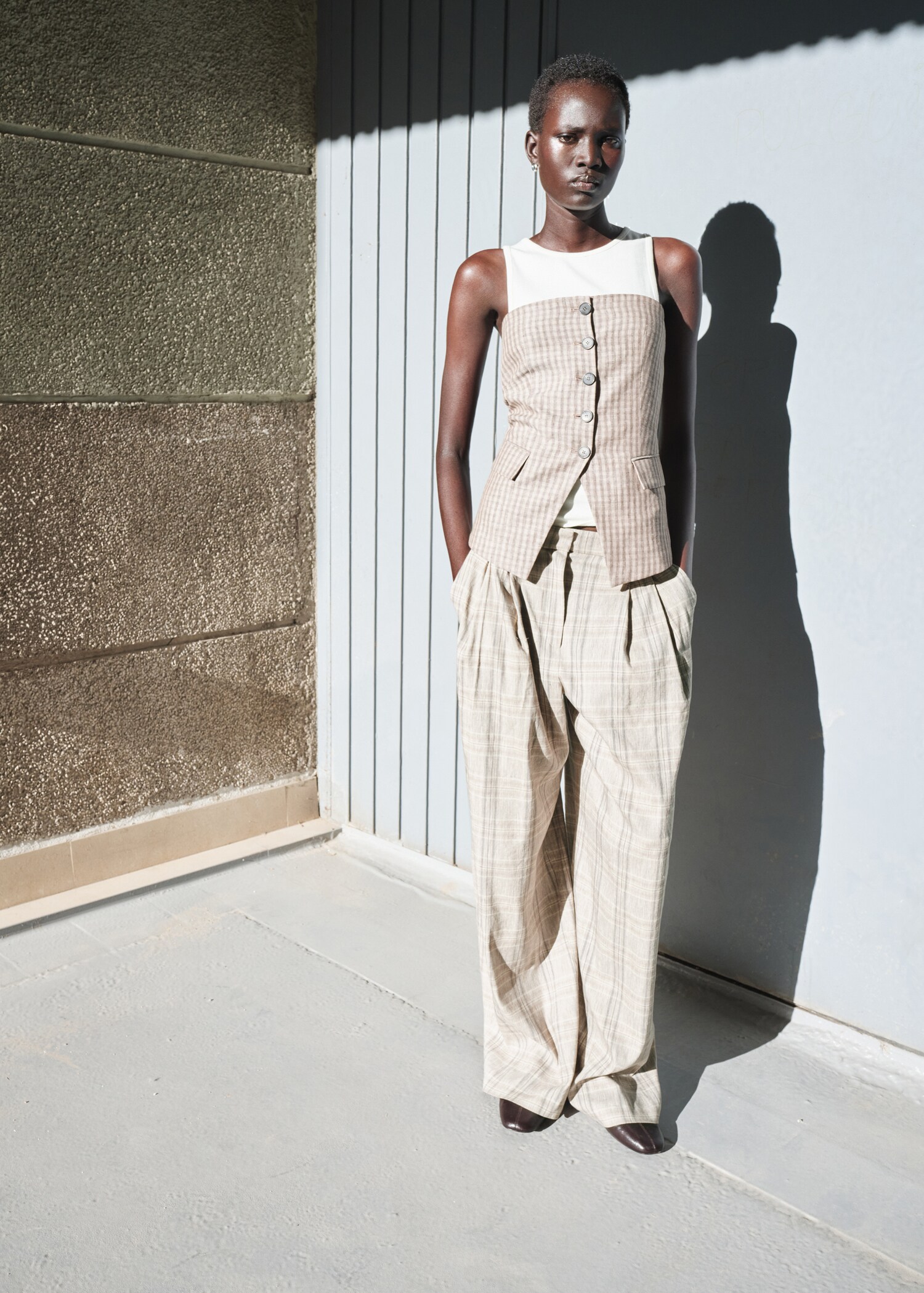 Bandeau top with buttons - General plane