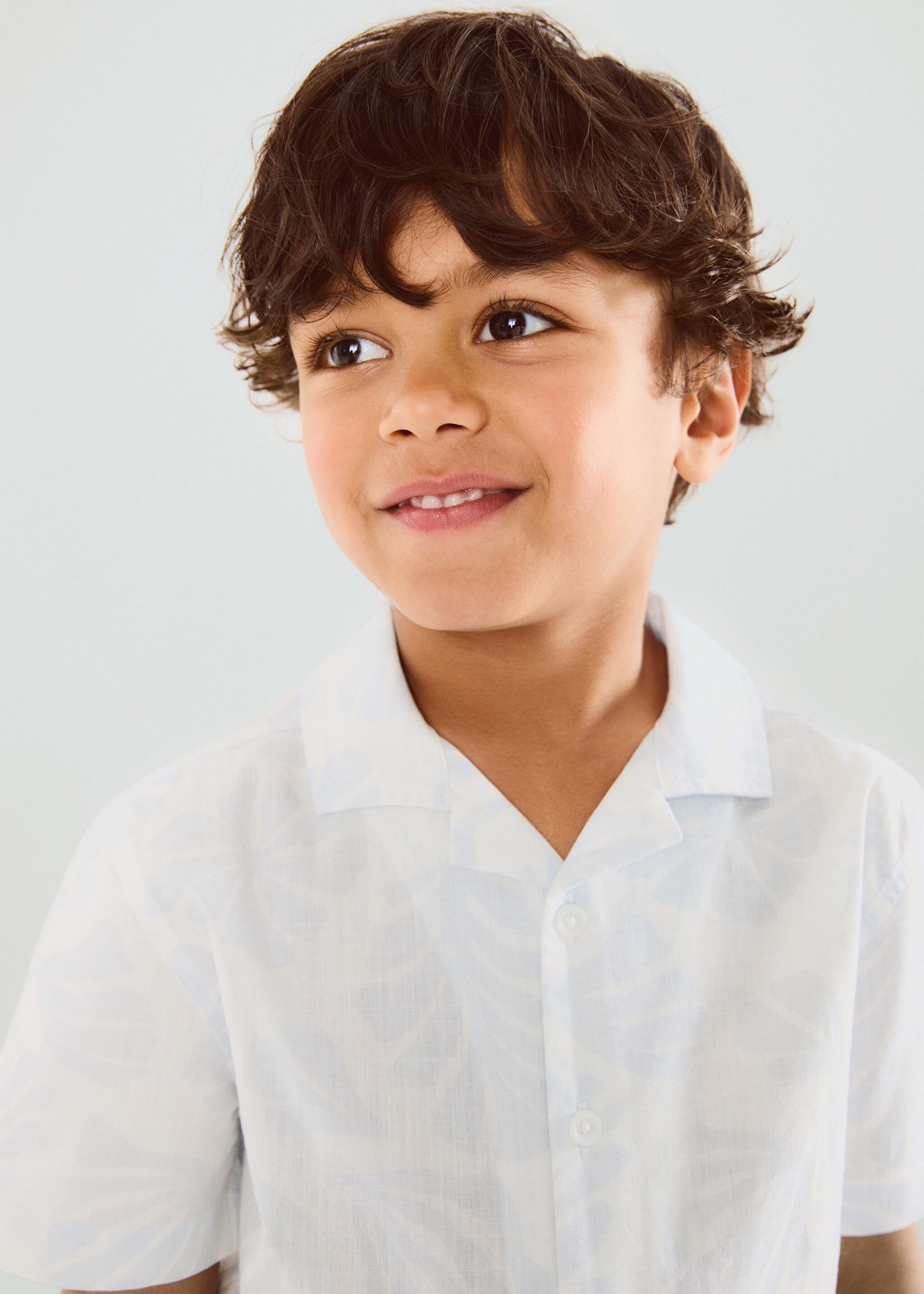 Printed short-sleeved shirt - General plane, White. Ref: 27016729-00.