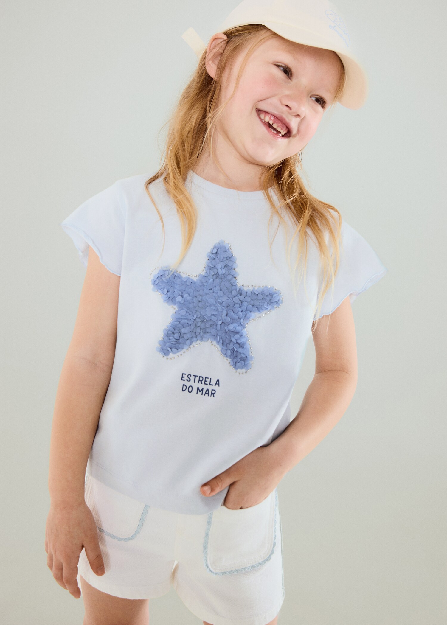 Cotton star t-shirt - General plane