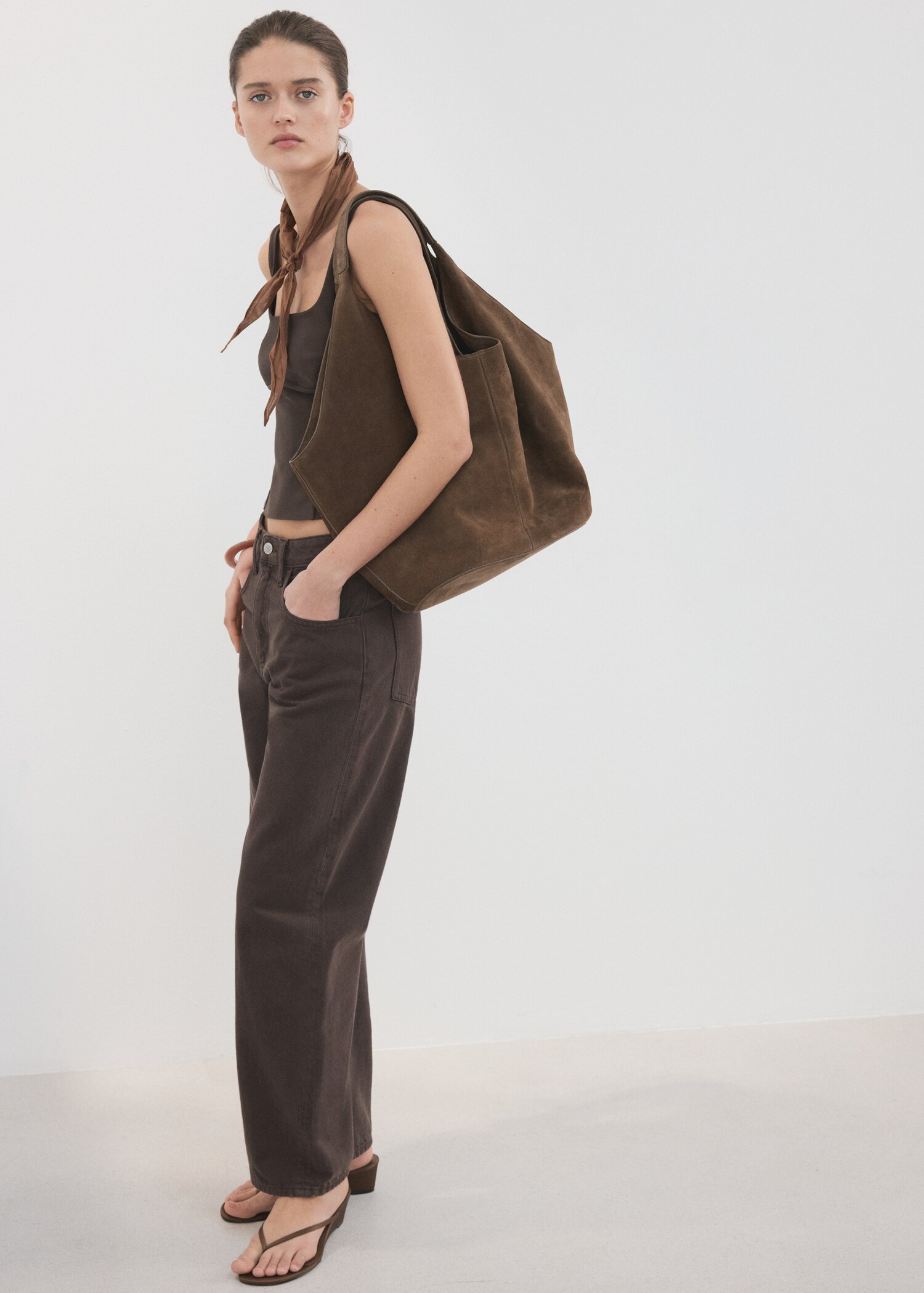 Top ajusté décolleté - Plan général