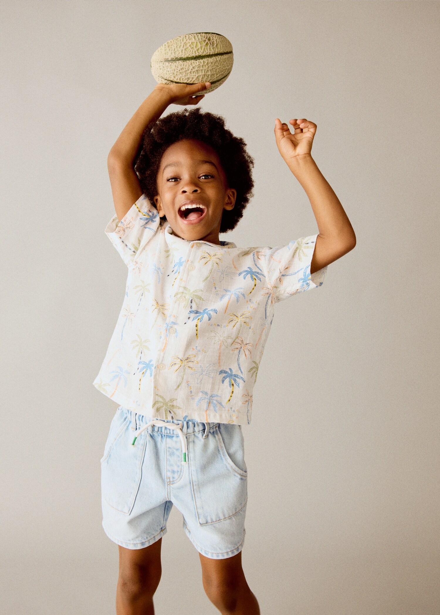 Bermuda jean cordon - Plan général