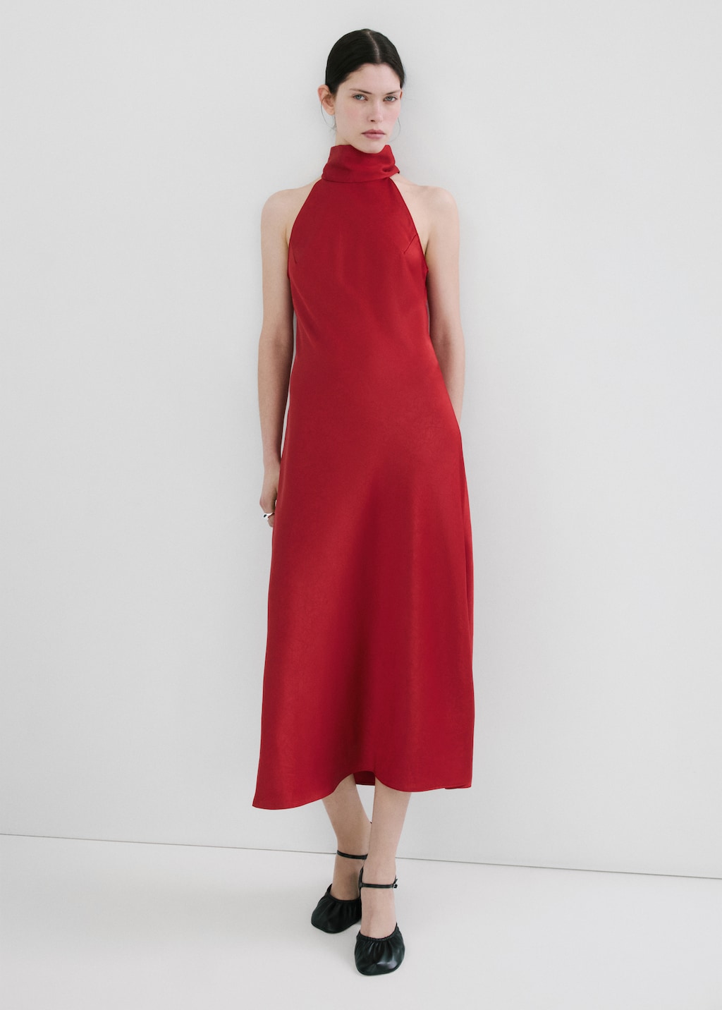 Mango - Halter-neck dress with bow | Plush Mango - Halter-neck dress with bow | Plush