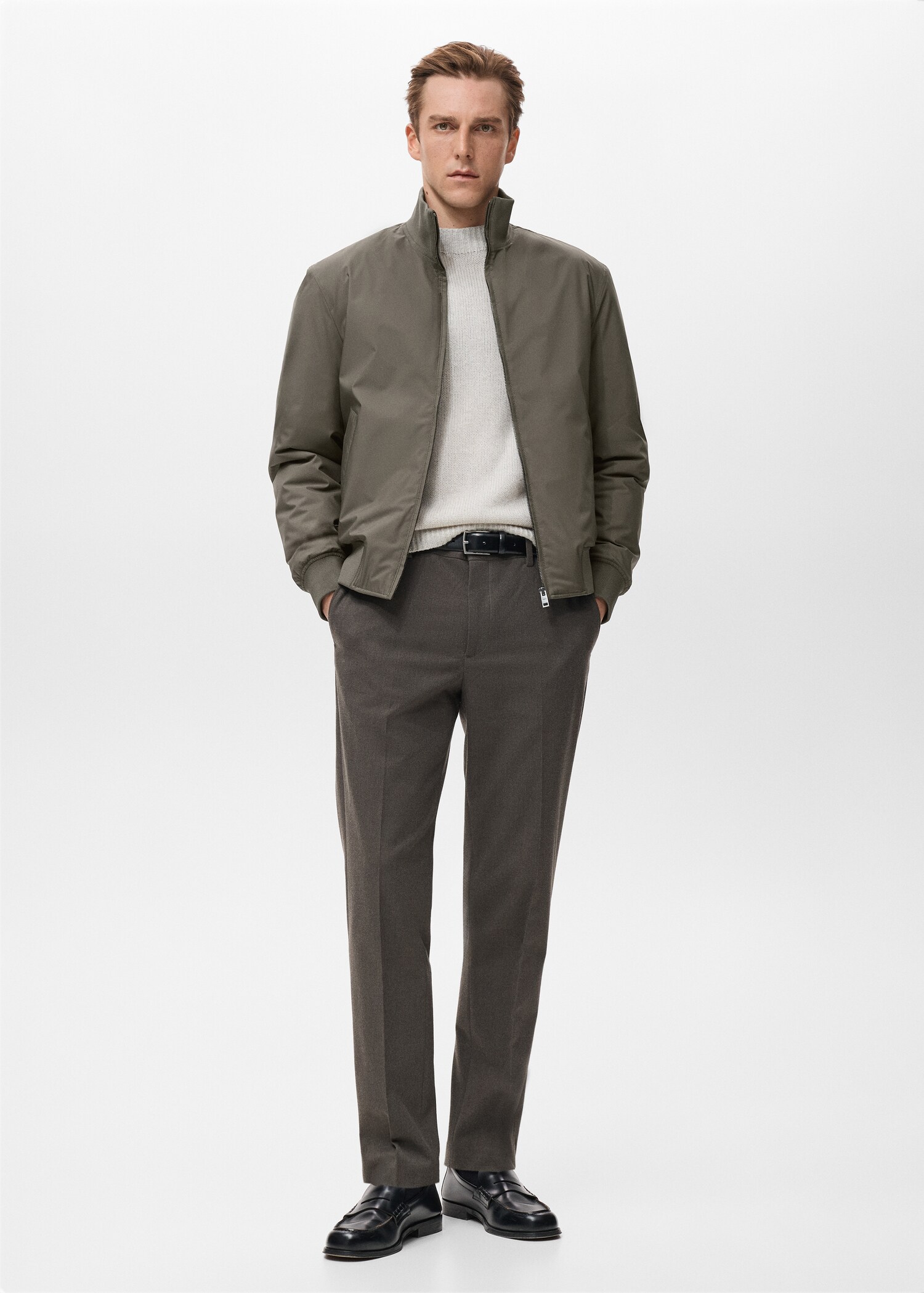 Veste bomber résistante à l’eau - Plan général