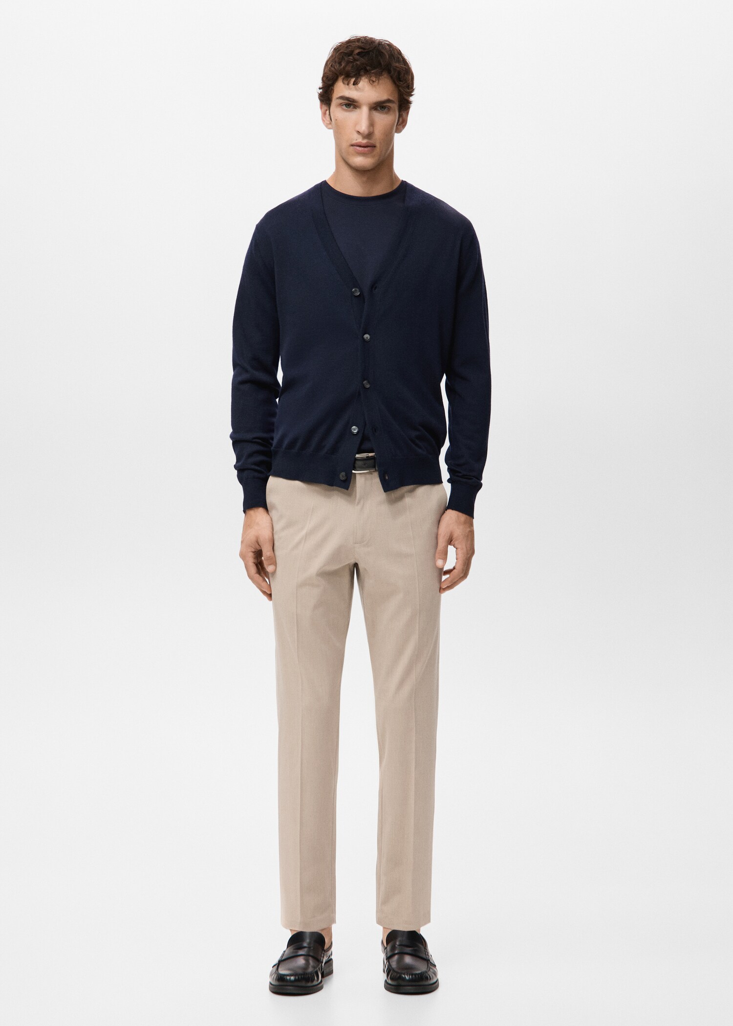 Pantalón Bologna cropped slim fit - Plano general