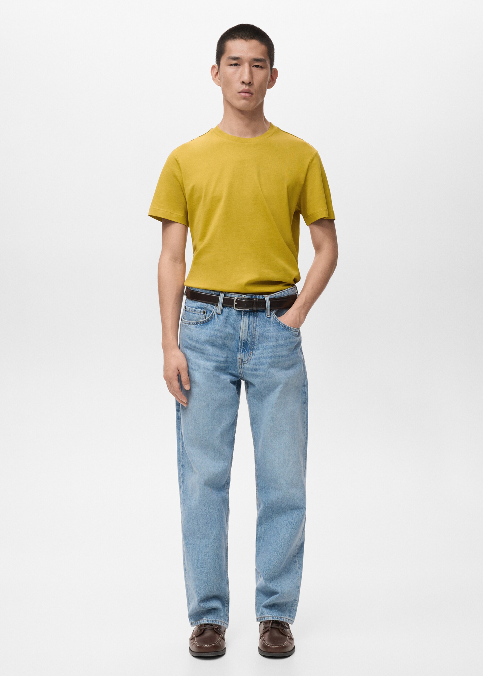 T-shirt cherloh-h - General plane, Mustard. Ref: 27021243-00.