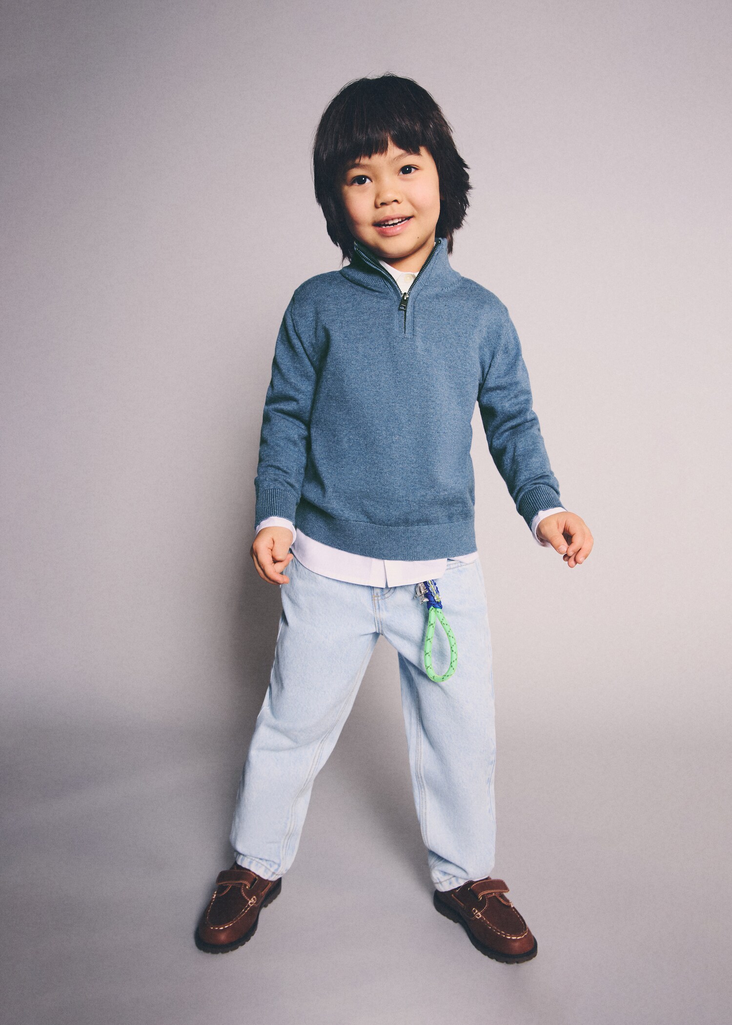 Pull-over col montant - Plan général