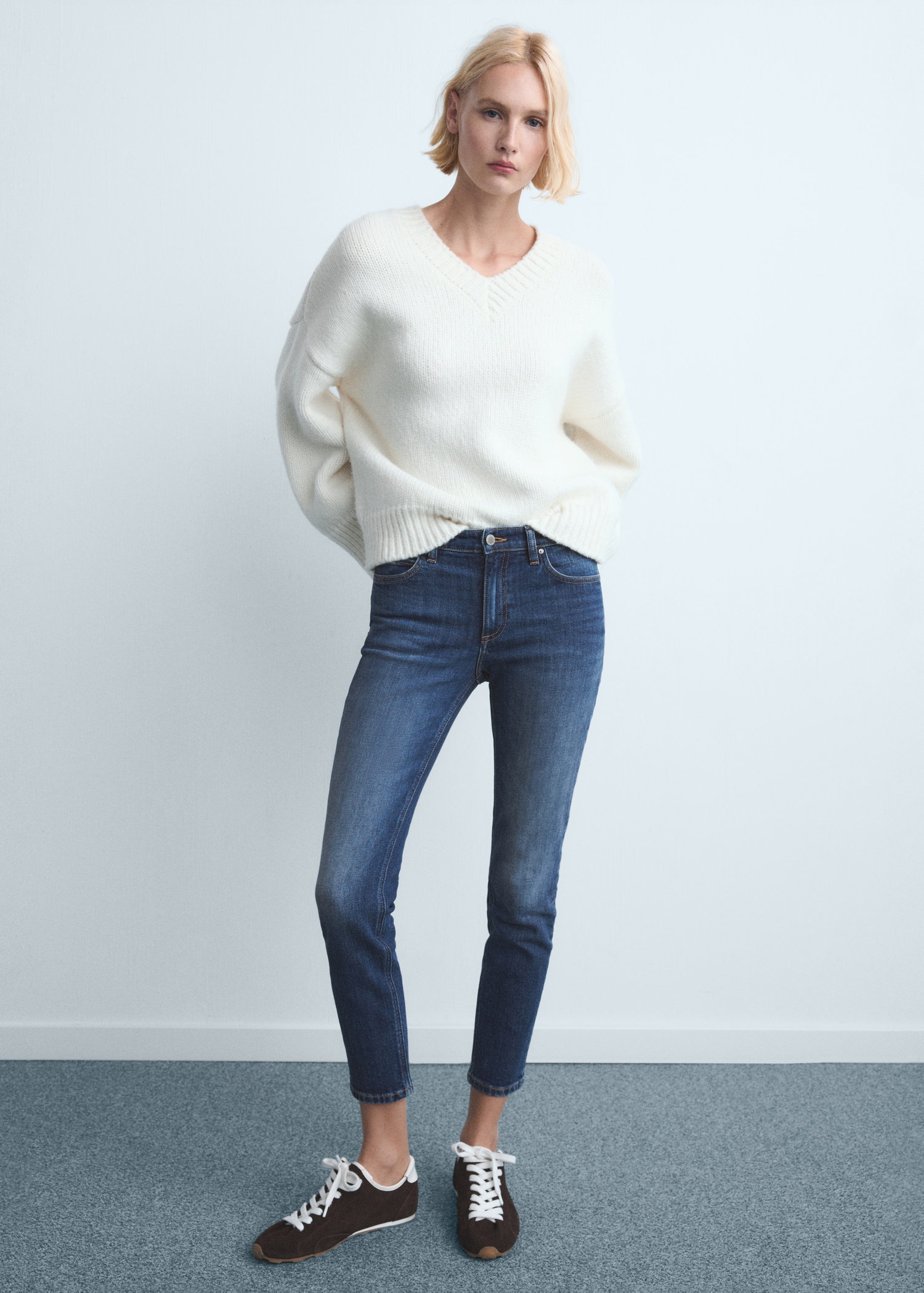 Mid-rise skinny jeans - Overzichtstekening