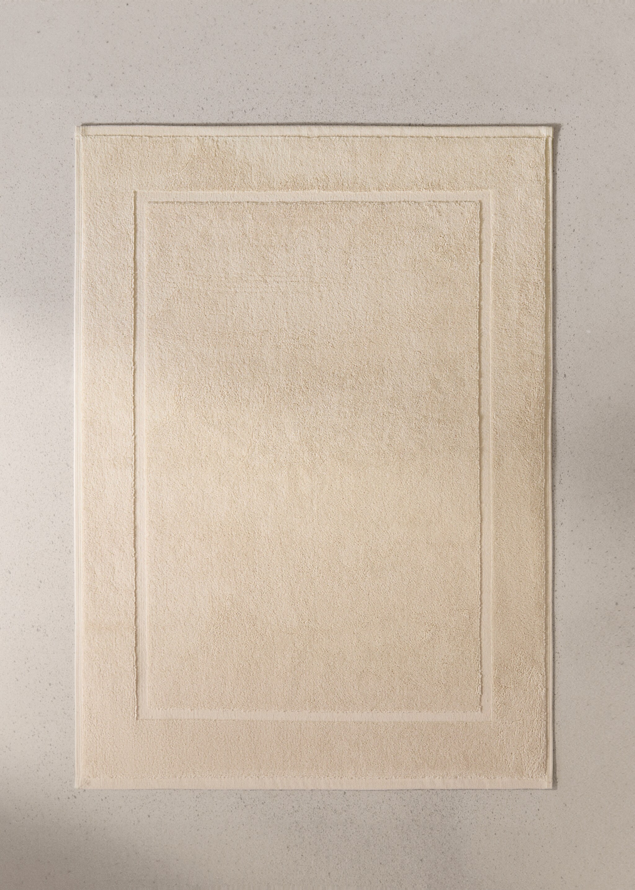 Badmat 100% katoen - Overzichtstekening, Zand. Ref: 27021536-00.