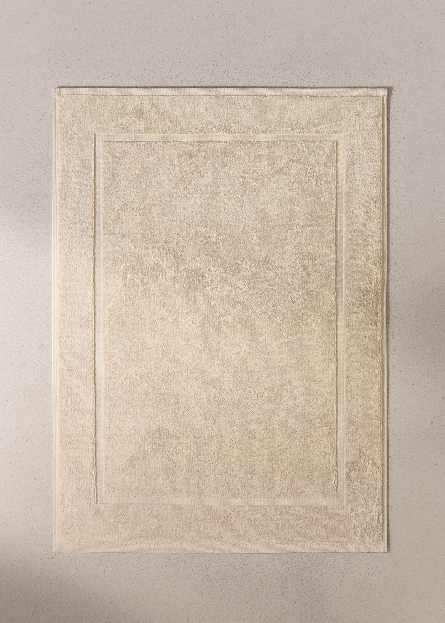 100% cotton bath mat - General plane