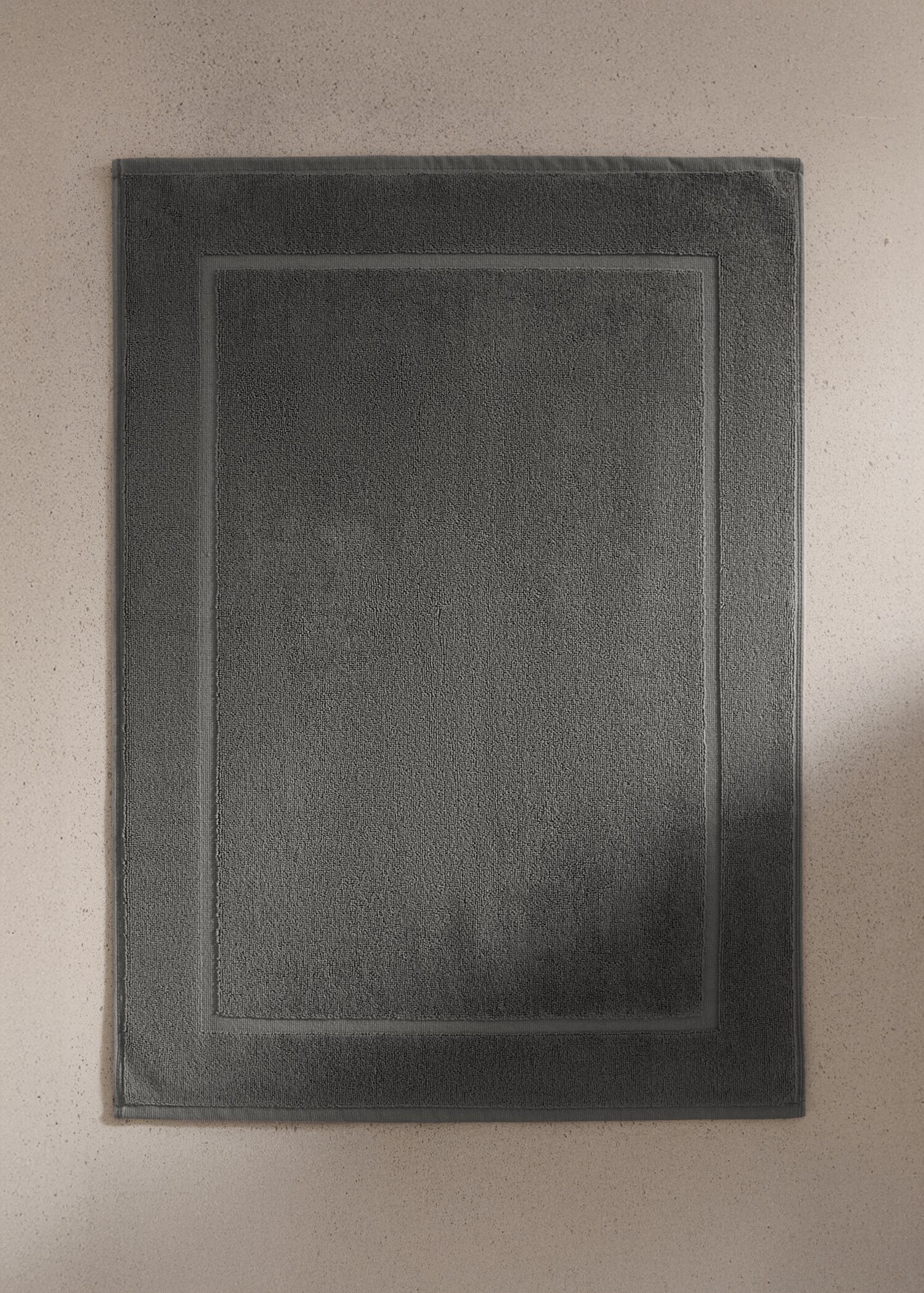 100% cotton bath mat - General plane