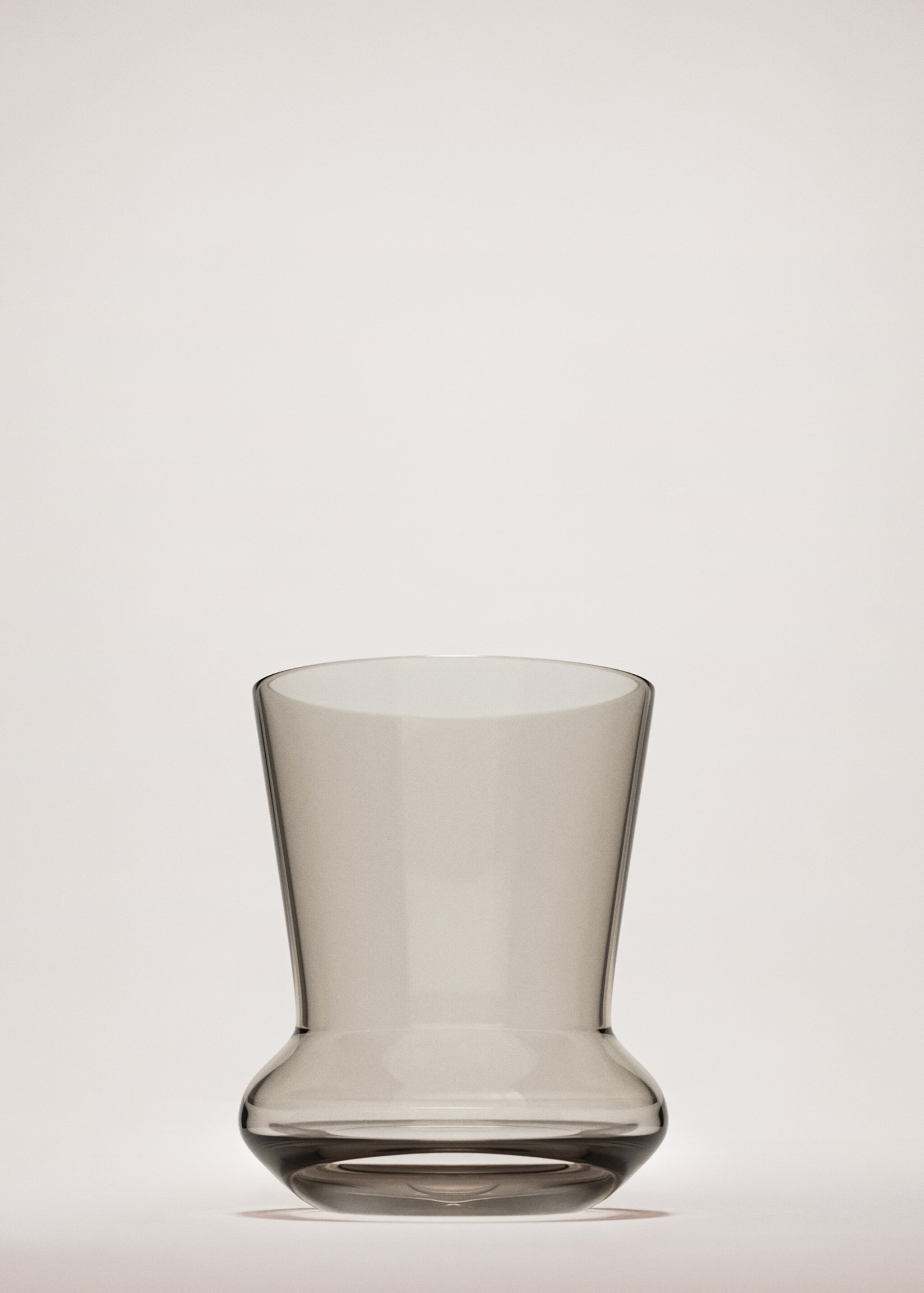 Glass vase - General plane, Mink Grey. Ref: 27023313-00.