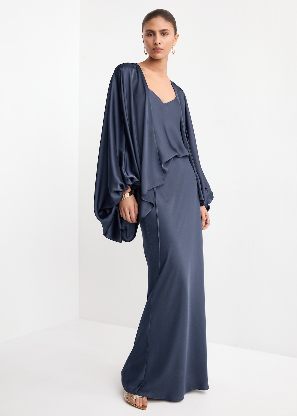  Satin top with straps