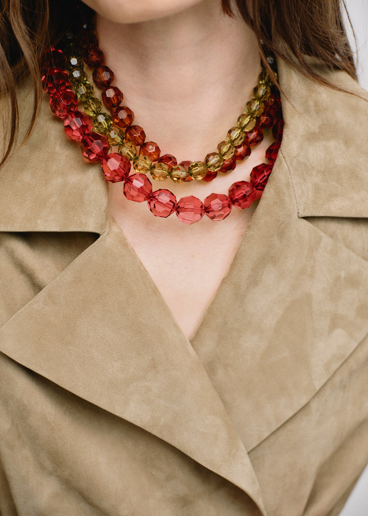 Combined beads necklace - General plane