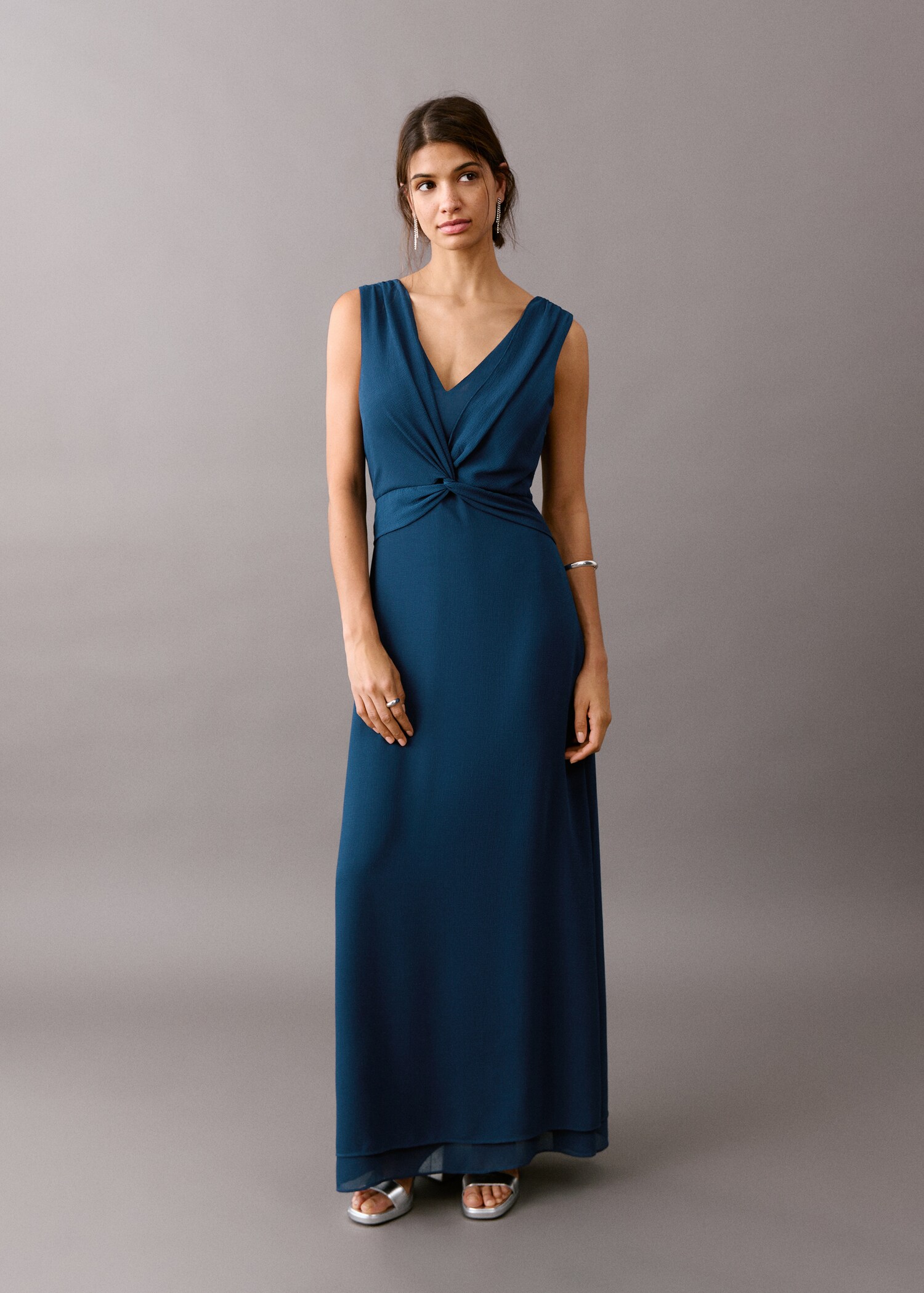 Ruched detail dress - General plane