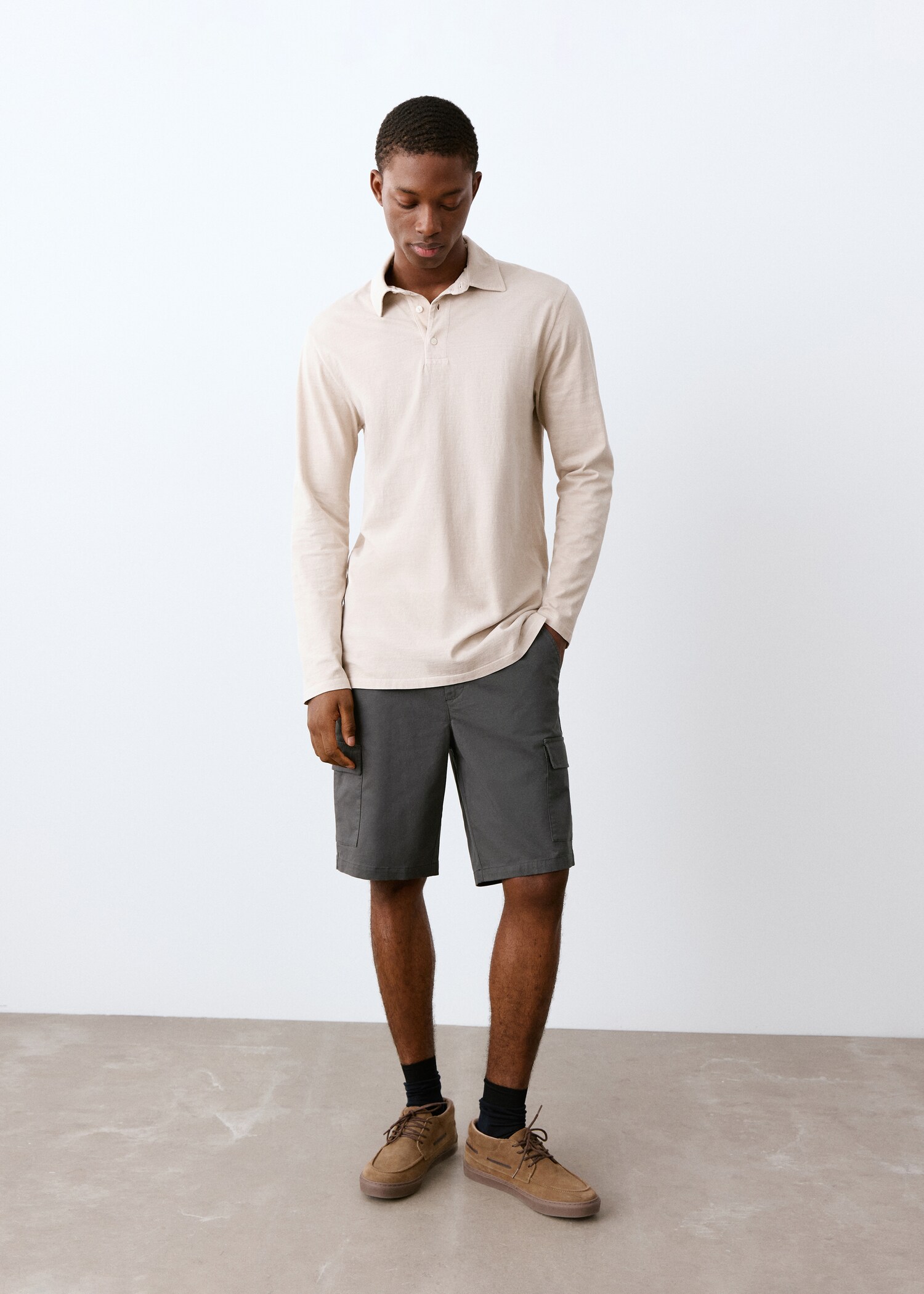 Cargo Bermuda shorts - General plane