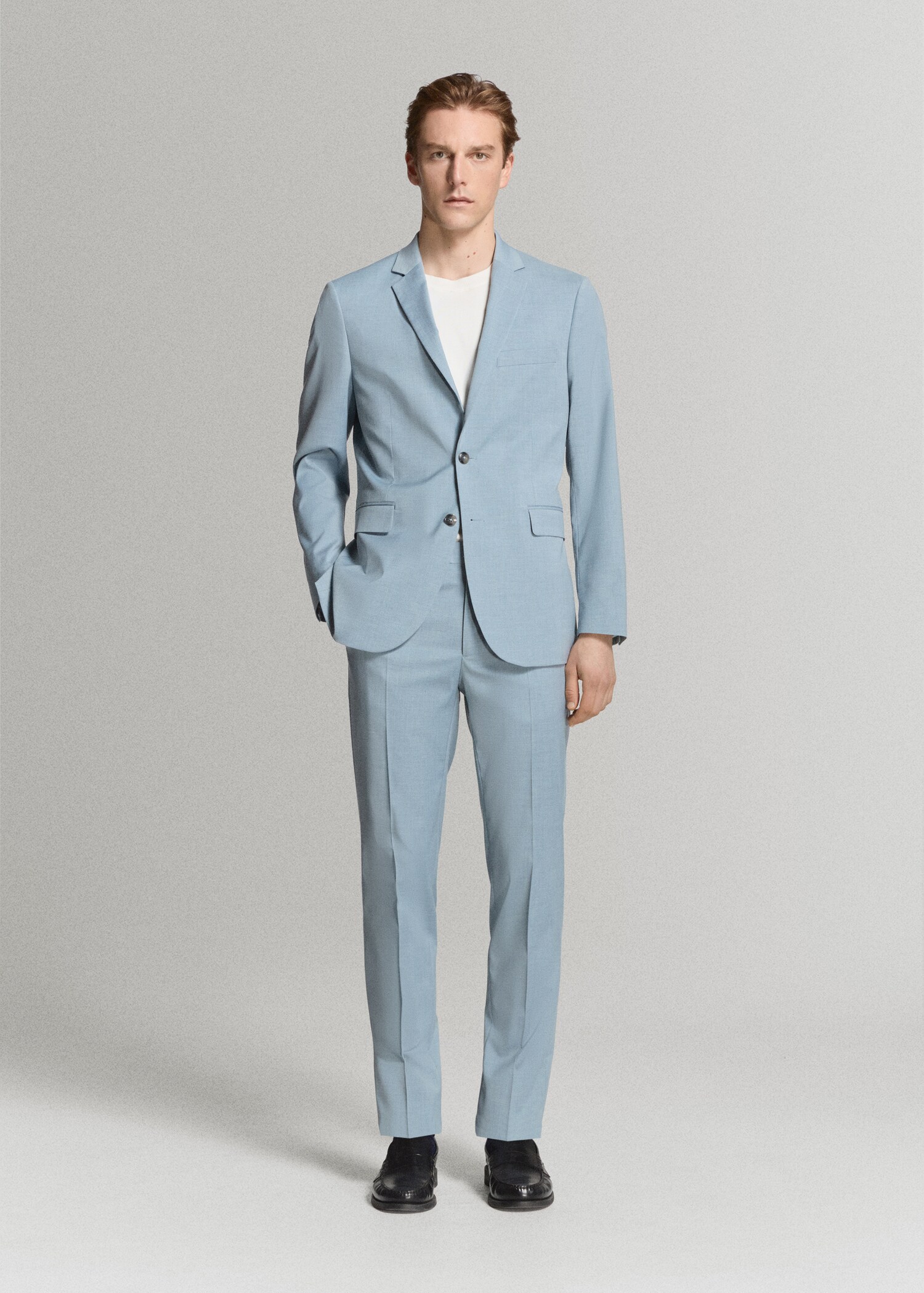 Pantalón traje París super slim fit - Plano general