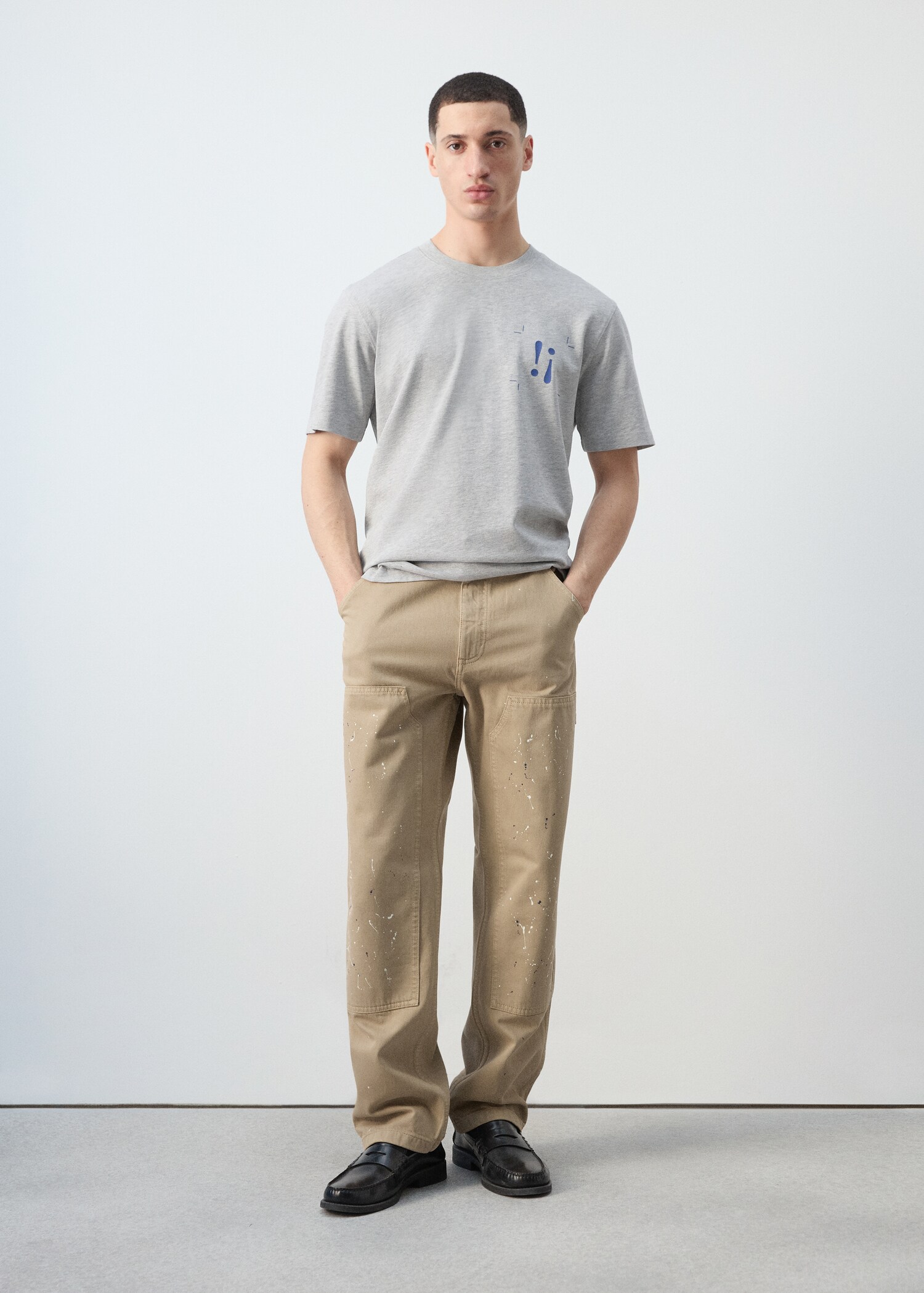 100% cotton printed t-shirt - General plane