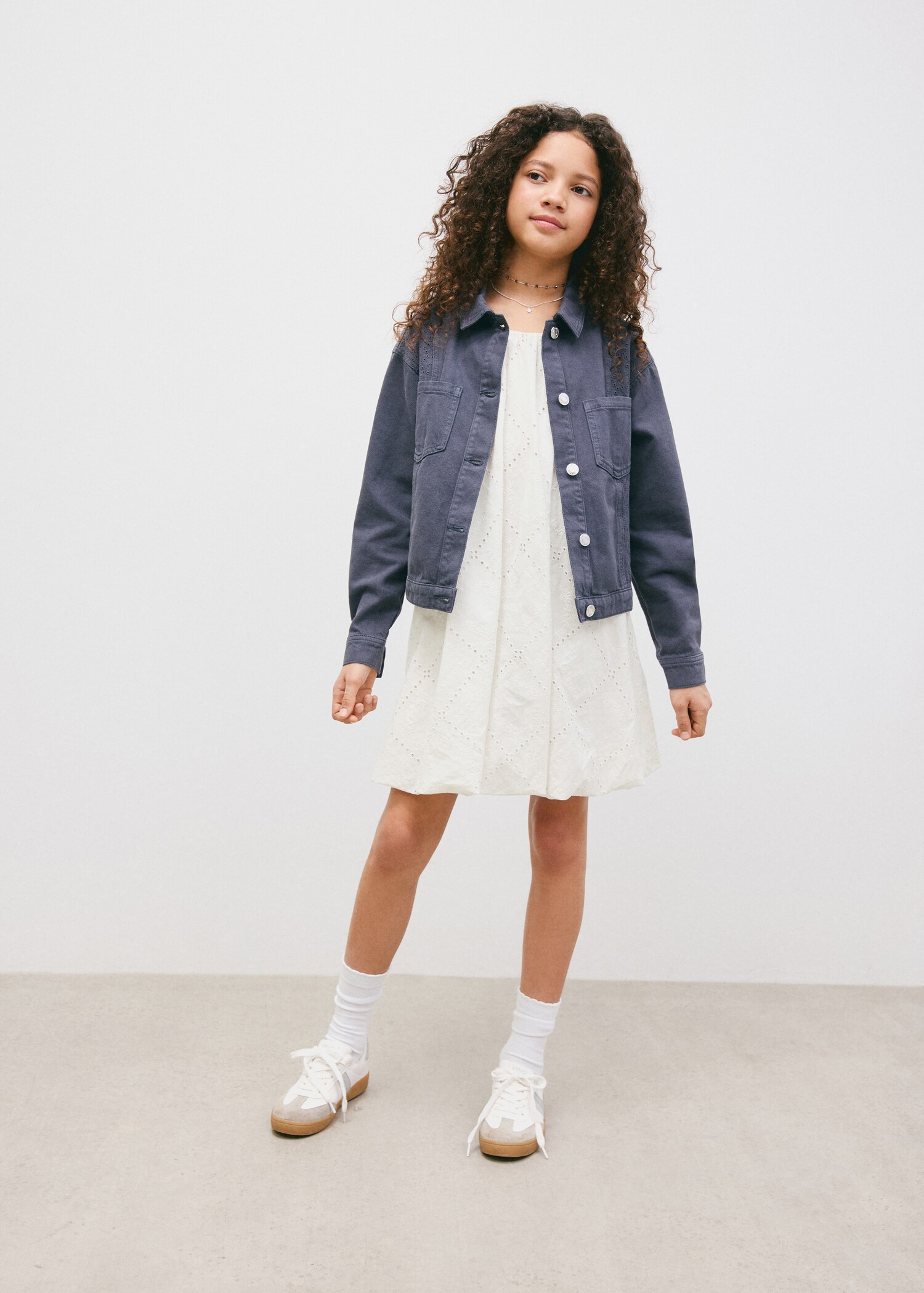 Short balloon dress - General plane