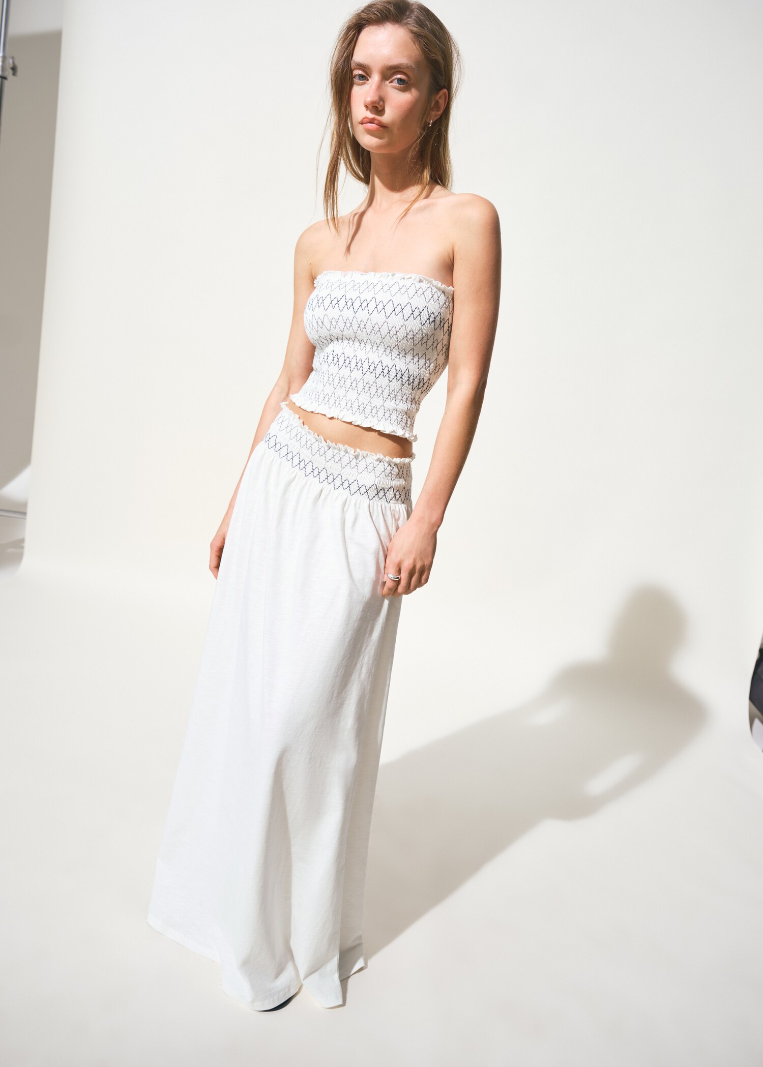 Haut bustier brodé - Plan général