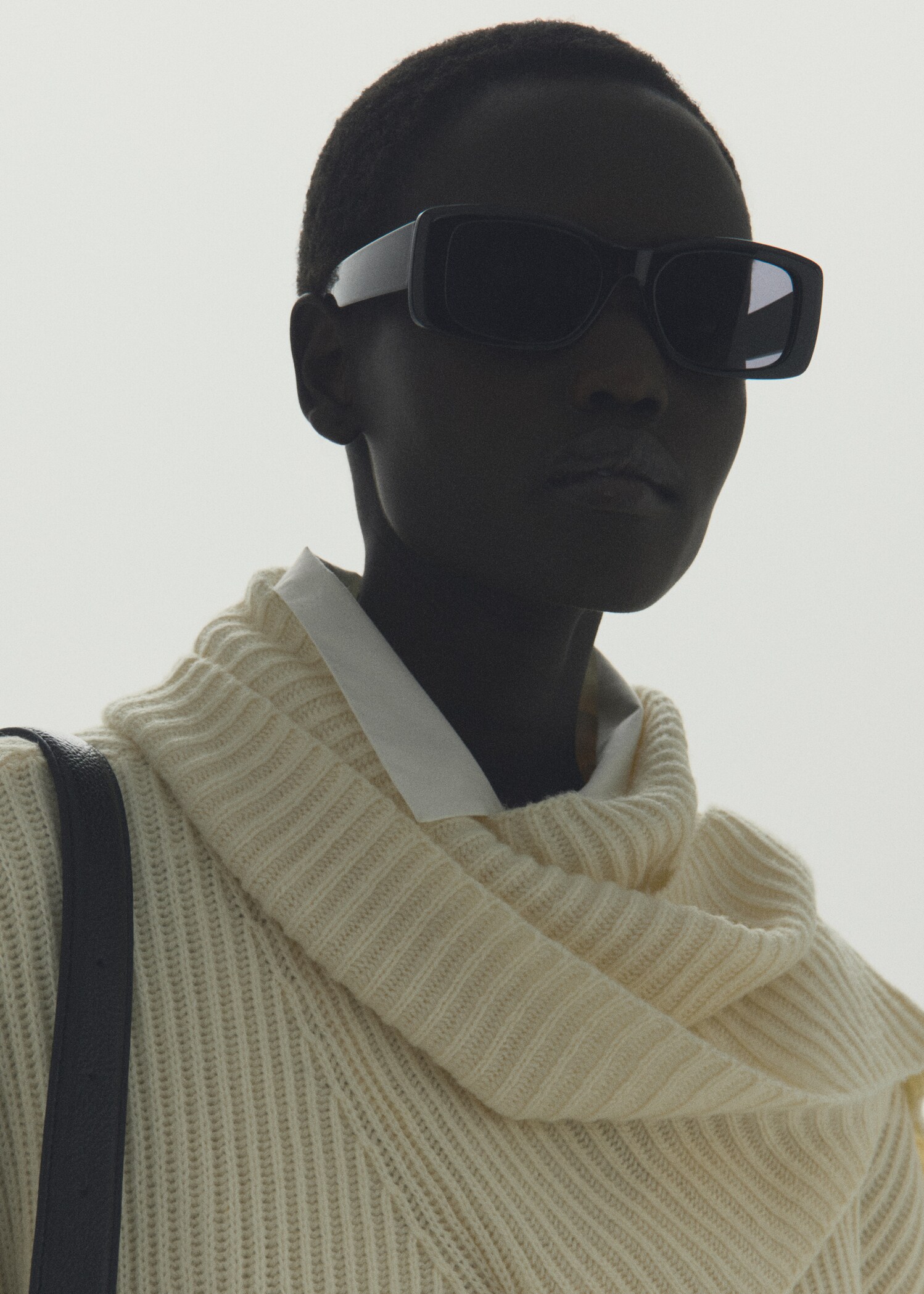 Rectangular-frame sunglasses - General plane