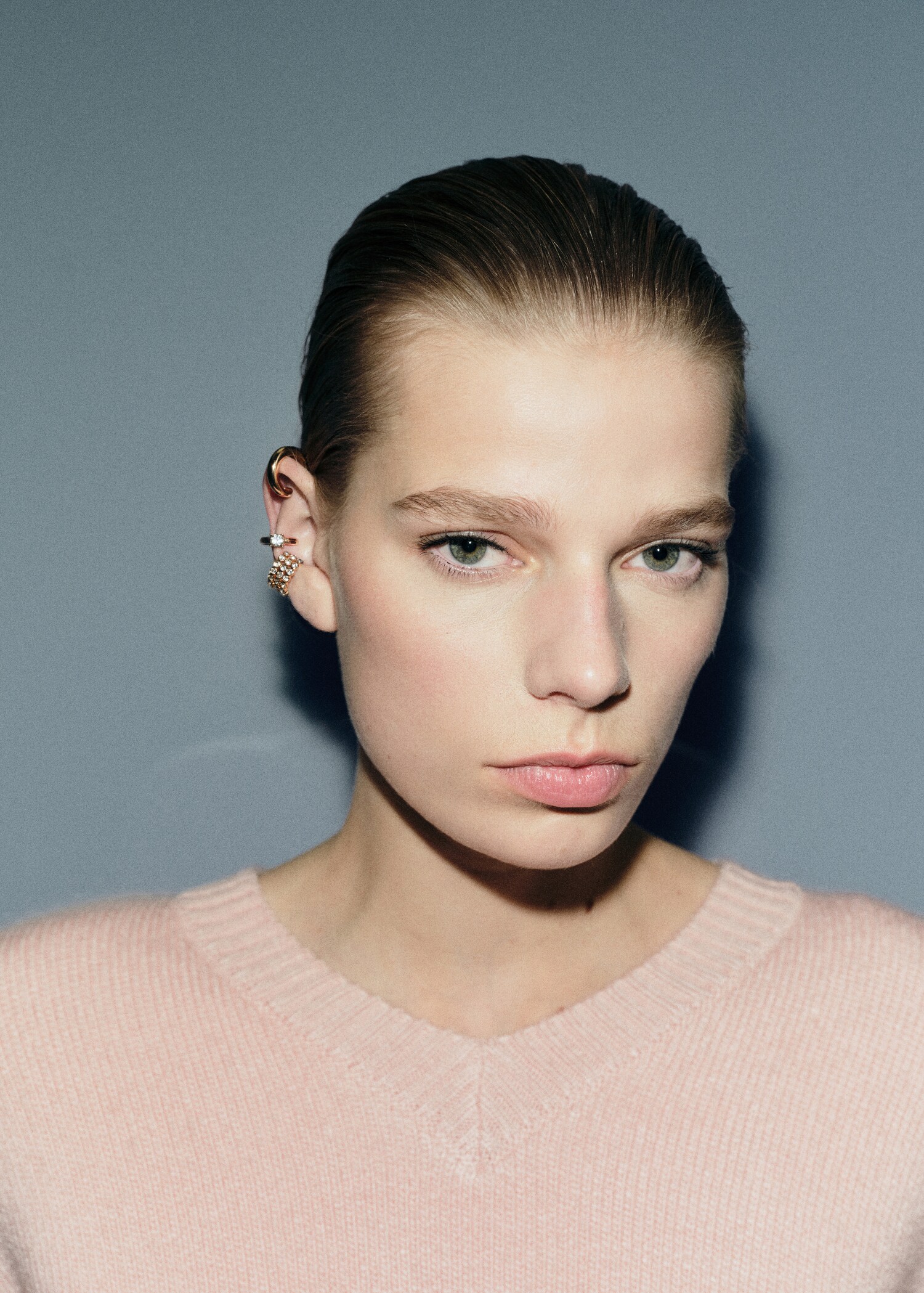 Set of ear cuff earrings - General plane