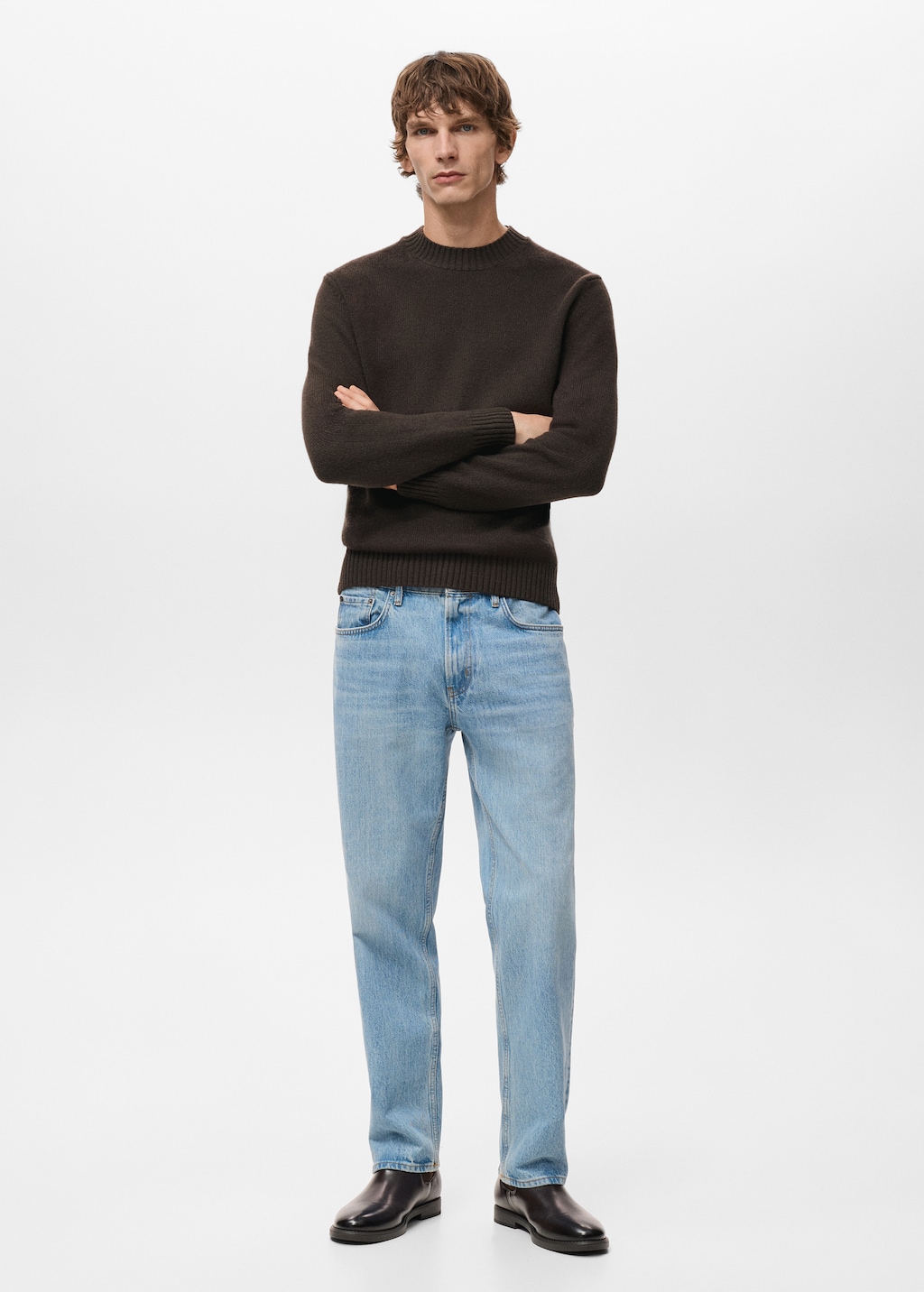 100% Italian wool knitted sweater