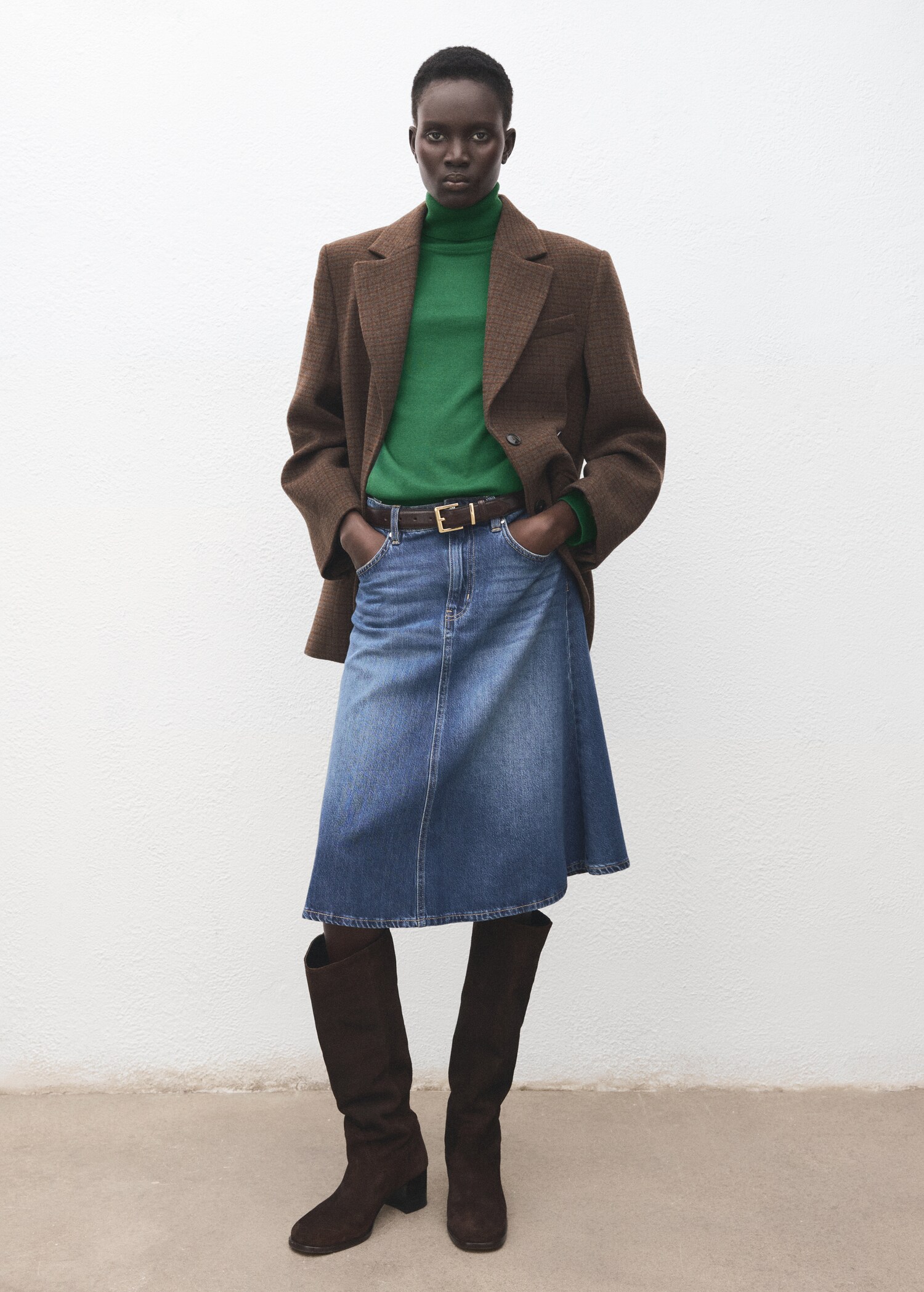 Jersei punt coll girat - Pla general