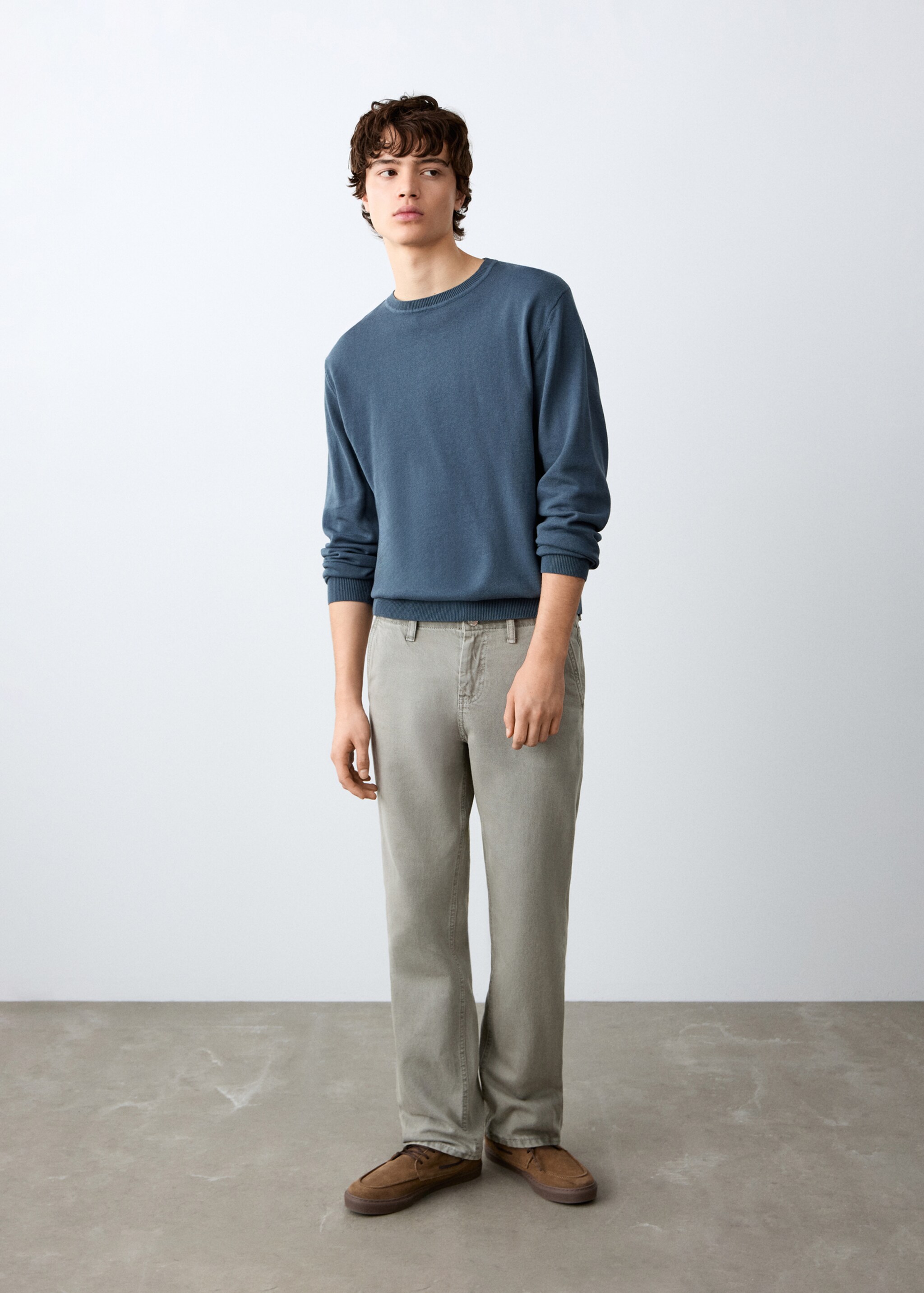 Jeans newreg - Plan général, Kaki. Ref: 27031519-00.