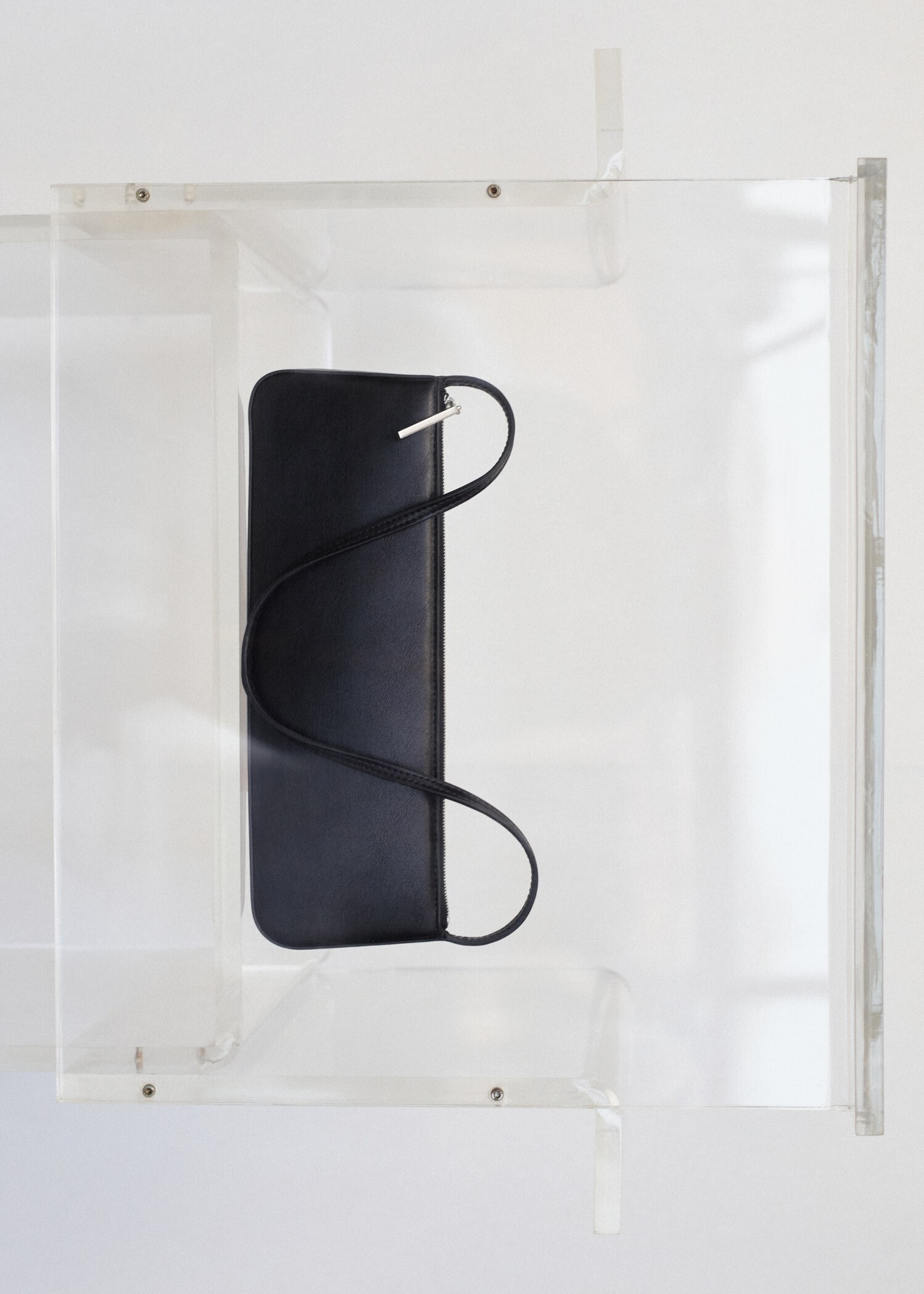 Sac porté épaule fermeture Éclair - Plan général