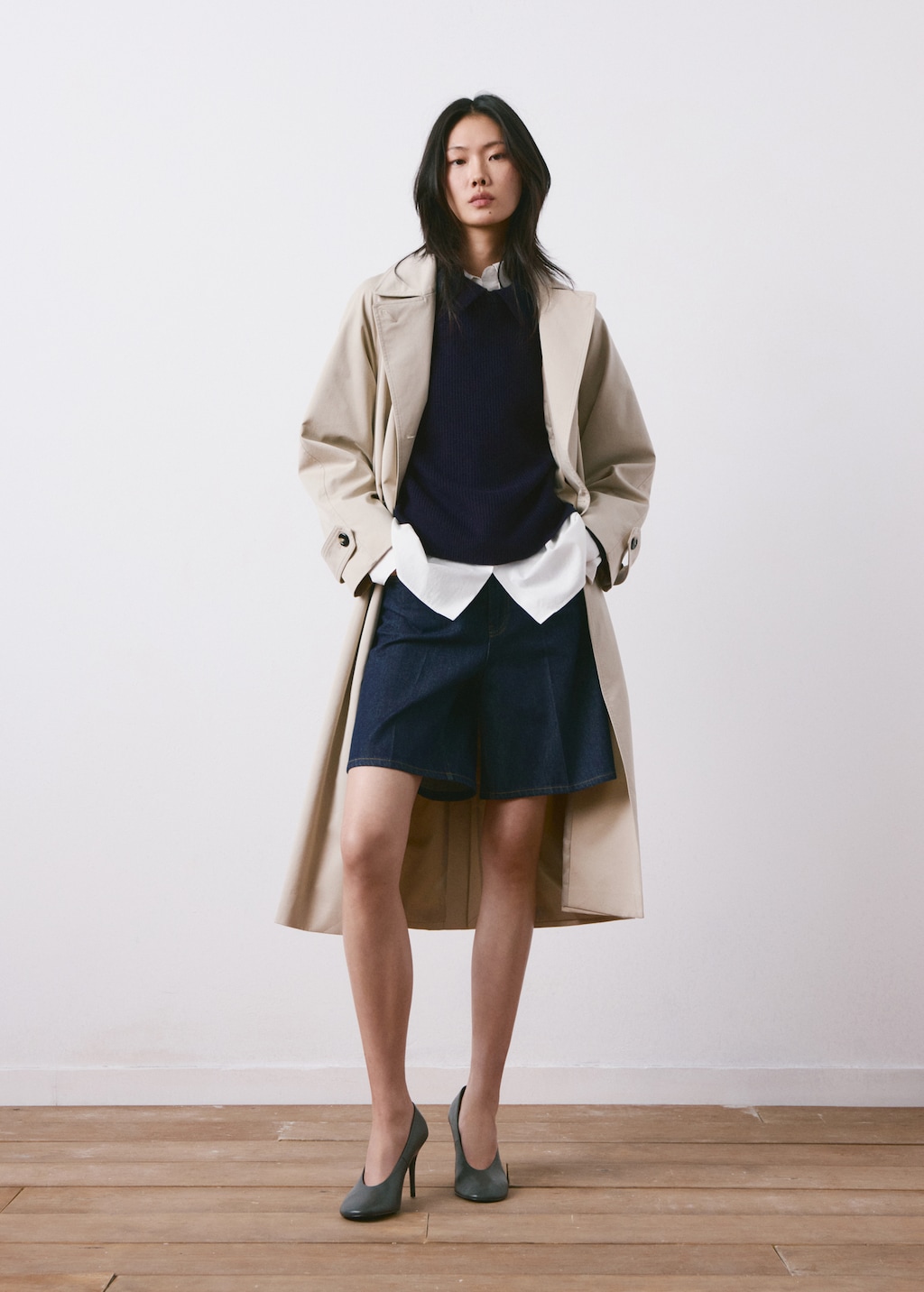 Mango Knitted polo-neck sweater