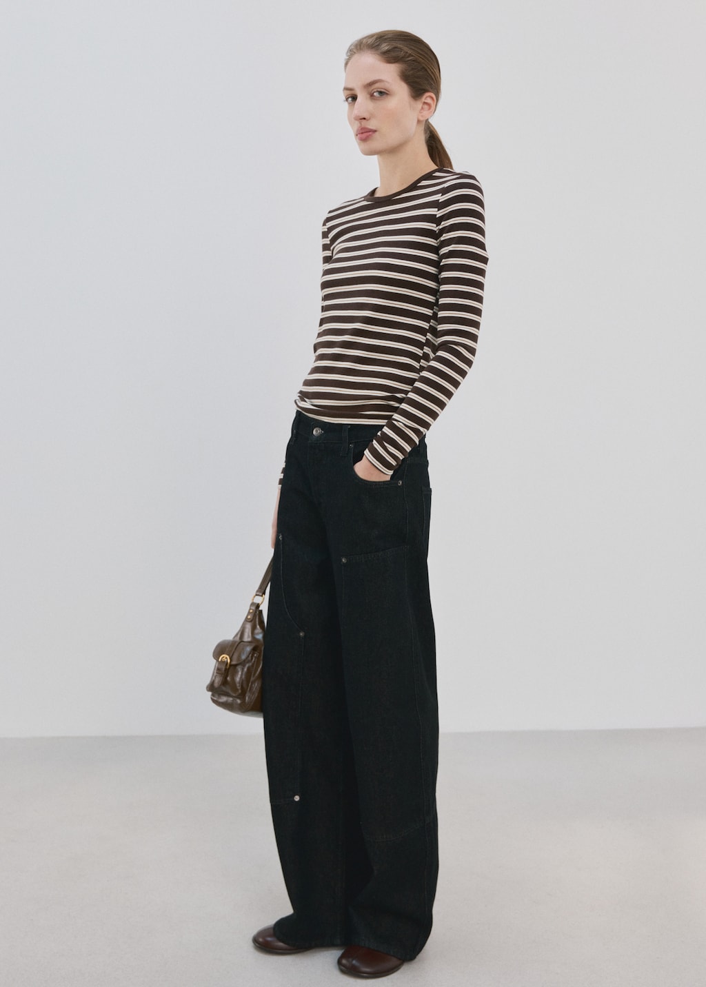 Striped long sleeves t-shirt - image 2