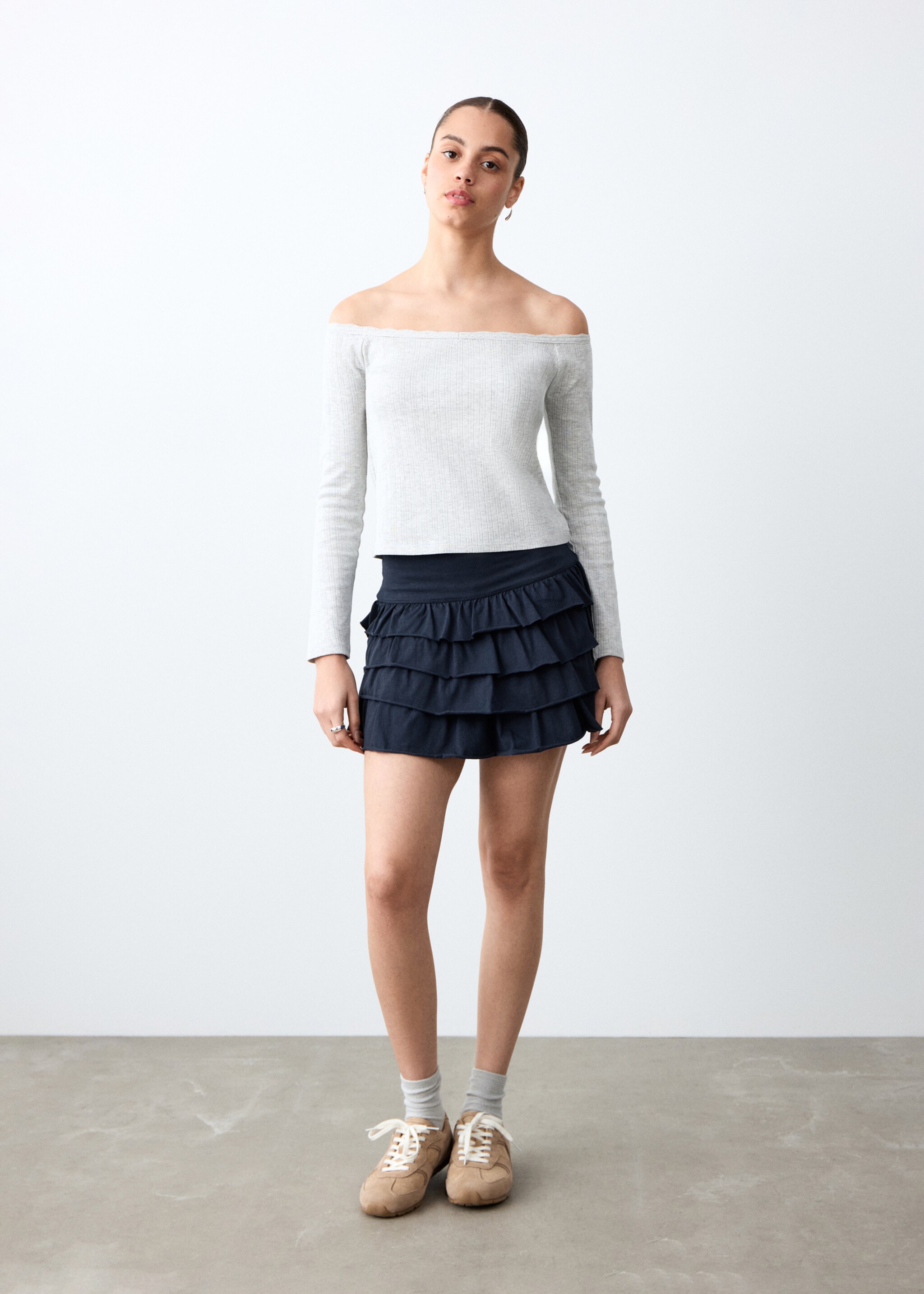 Shell basket bag - General plane, Navy. Ref: 27034778-00.