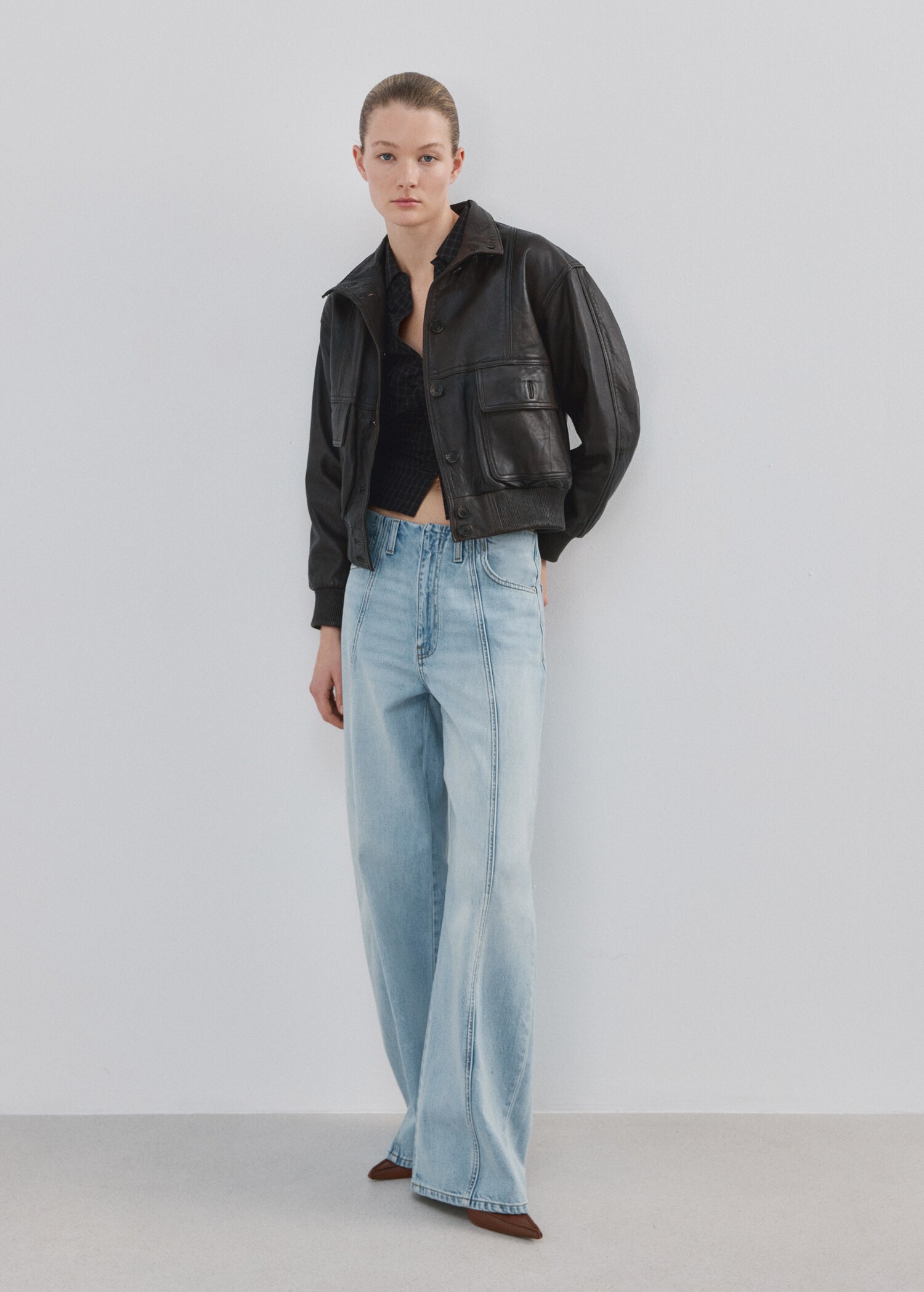 Balloon seam jeans - General plane