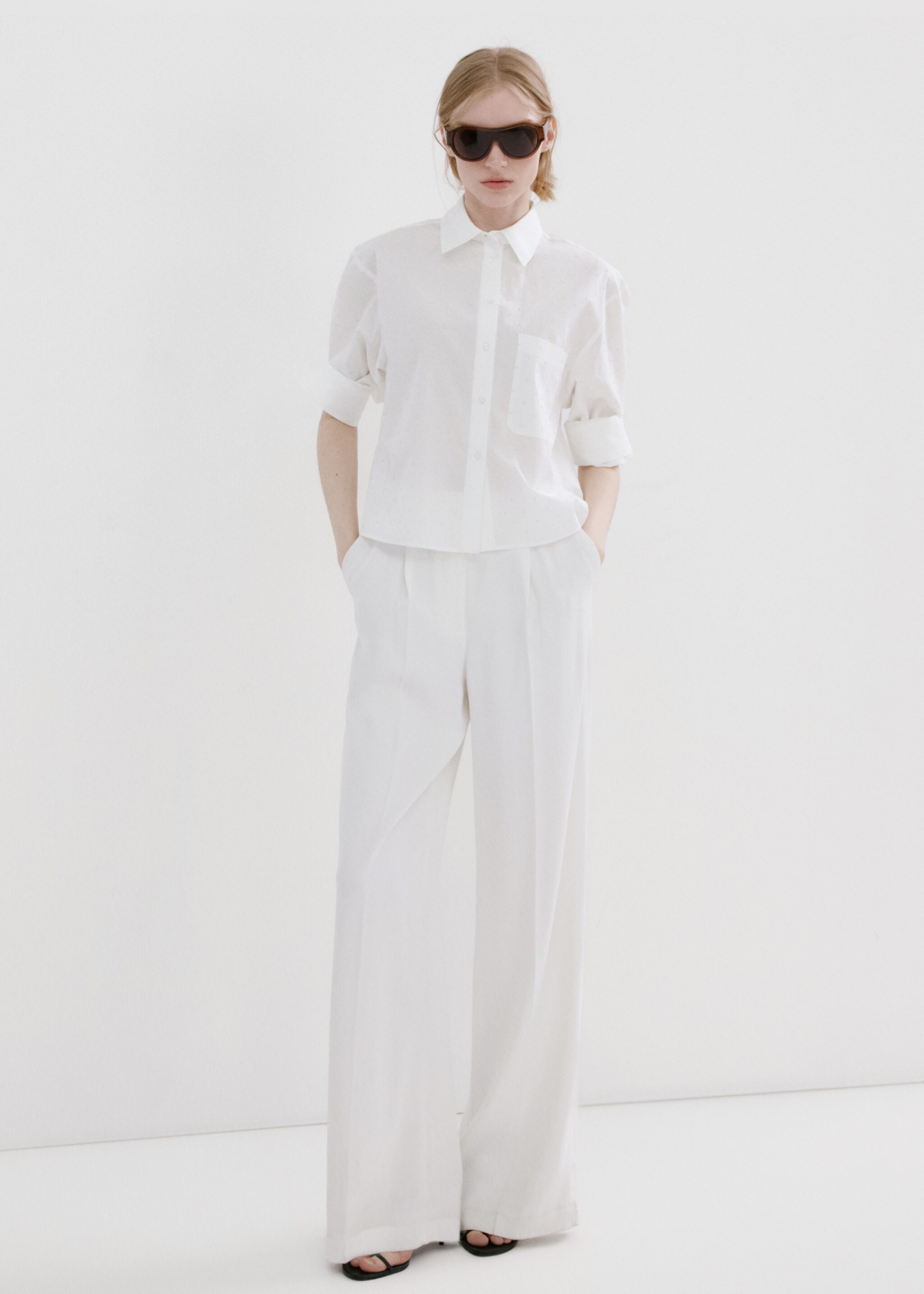 Pearl pocket shirt - General plane, Off White. Ref: 27035822-00.