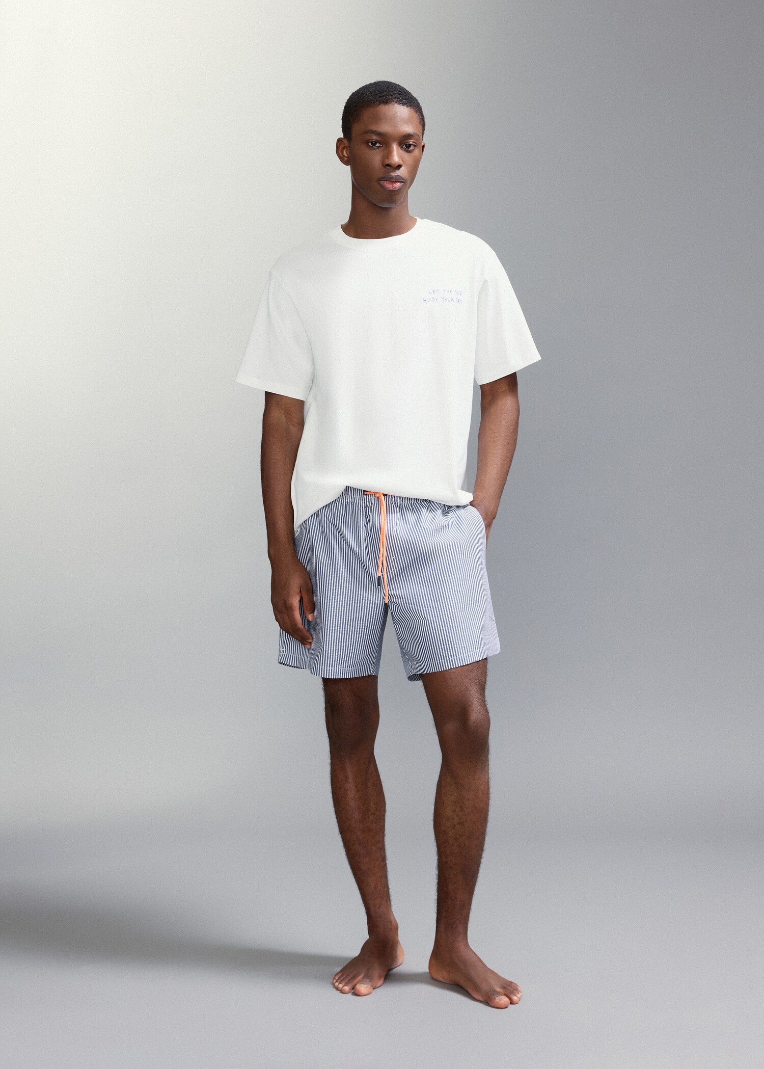 Bañador rayas - Plano general