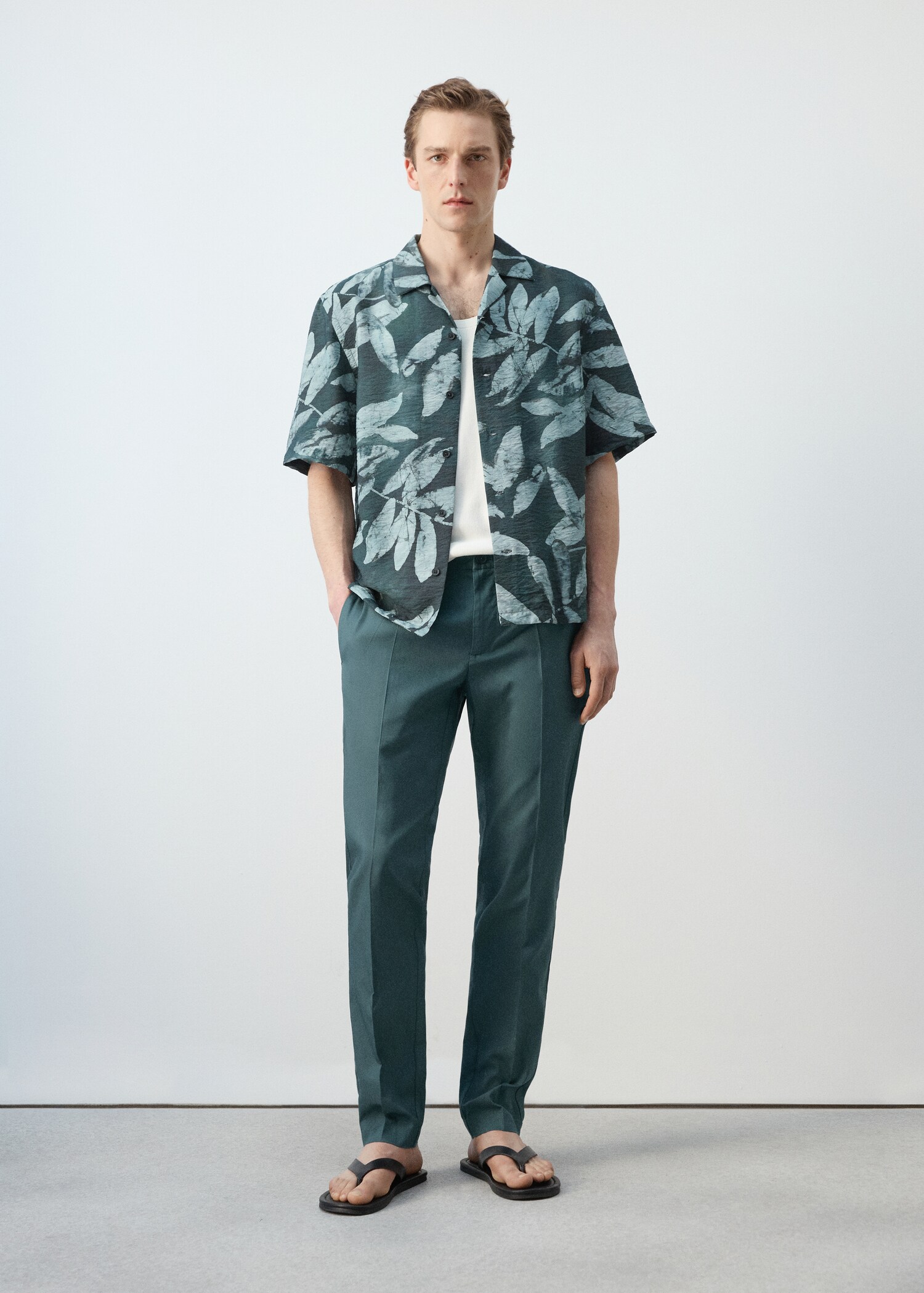 Regular-fit printed shirt - General plane