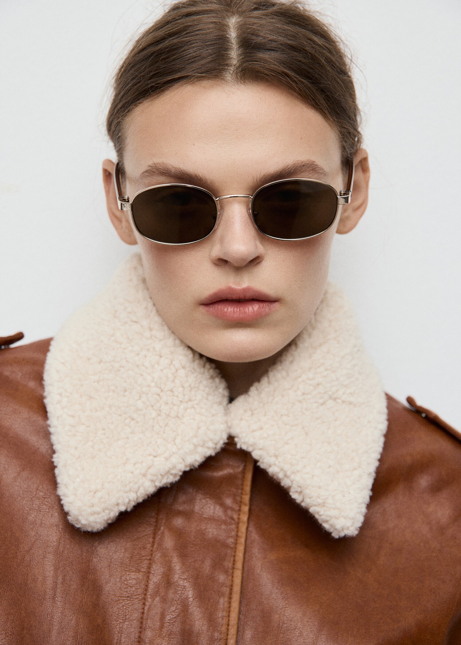 Lunettes de soleil monture métallique - Plan général