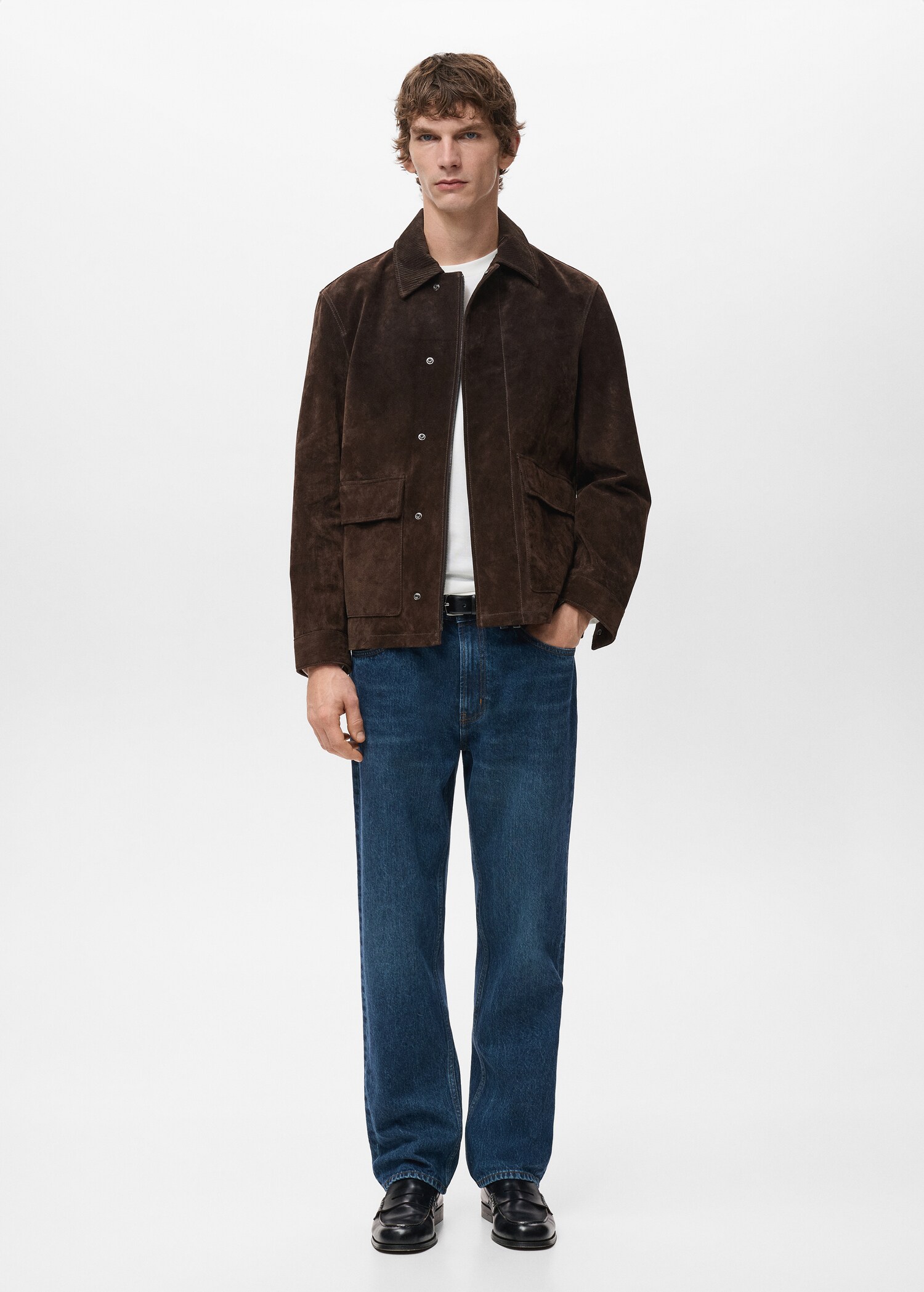 Jeans Moby straight fit lavado oscuro - Plano general