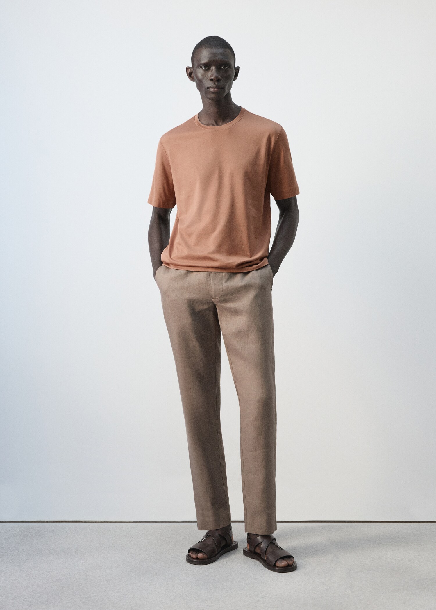 100% cotton T-shirt regular fit - General plane