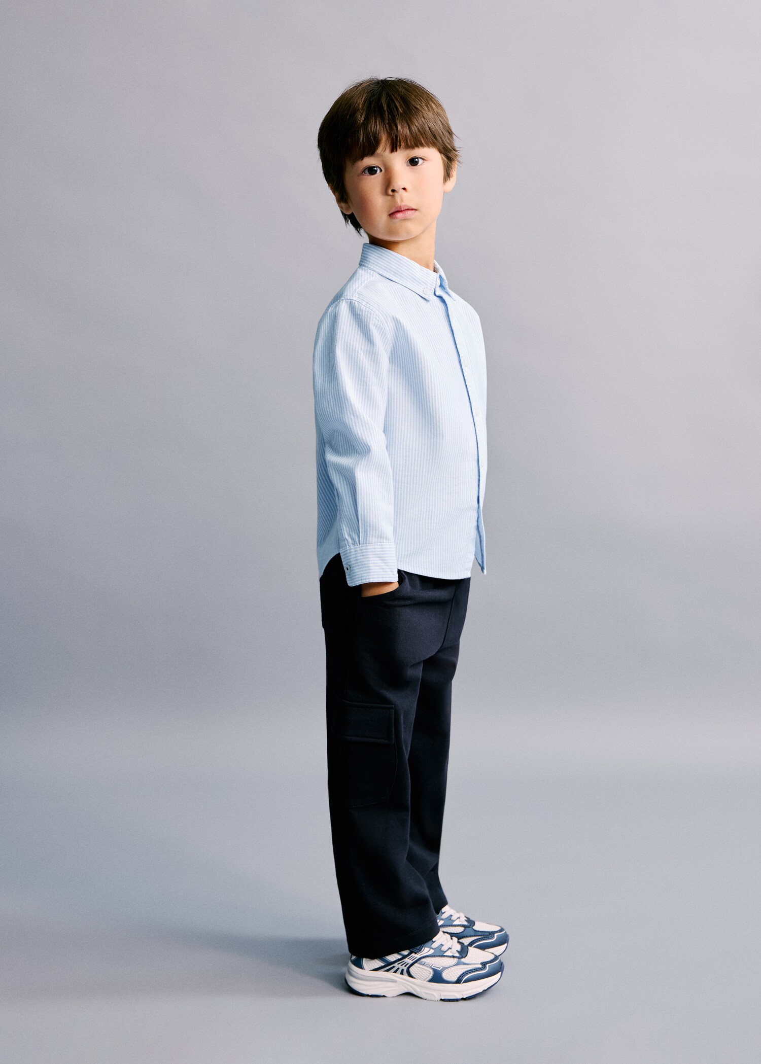 Striped Oxford shirt - General plane