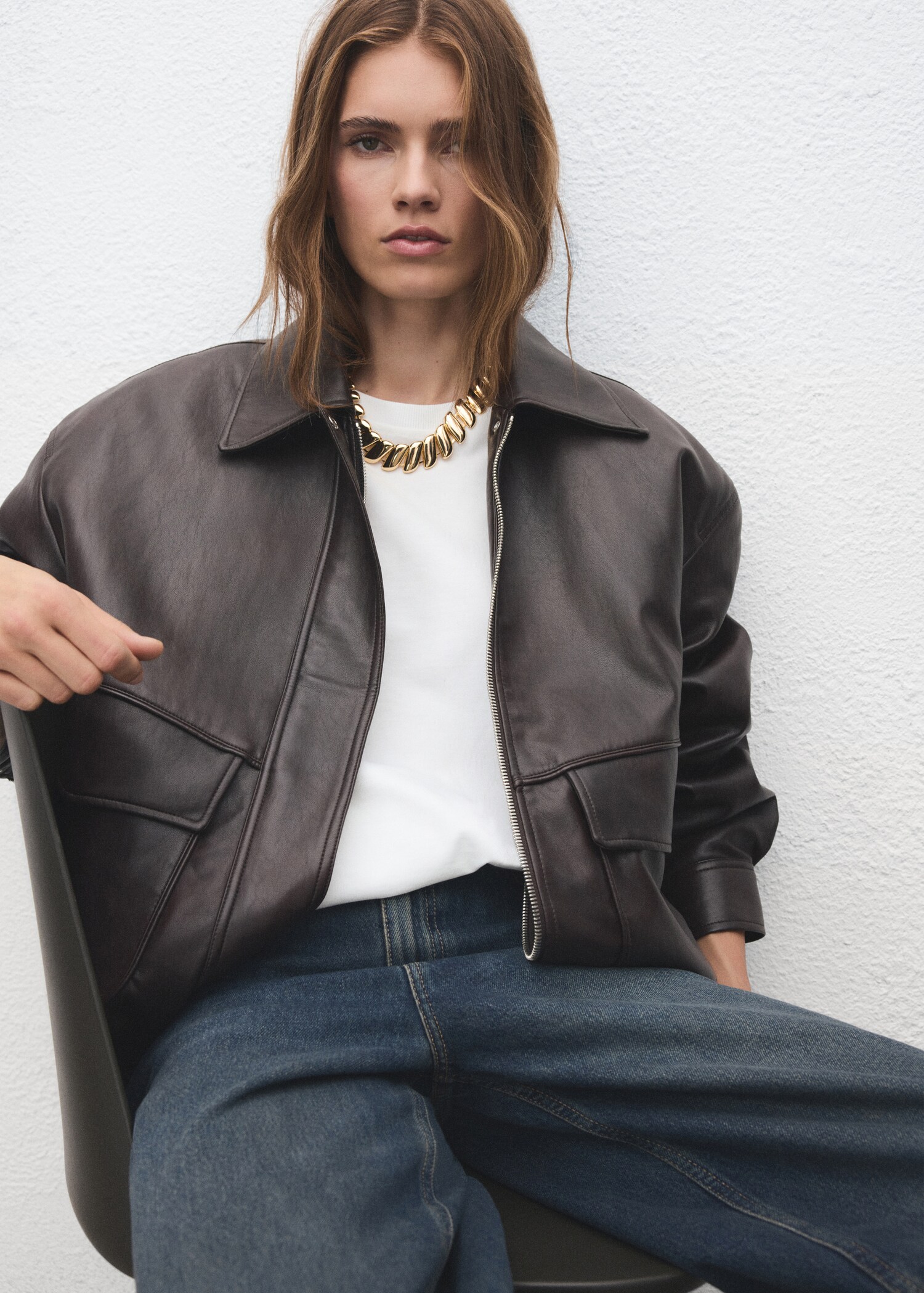 Maxi-link necklace - General plane