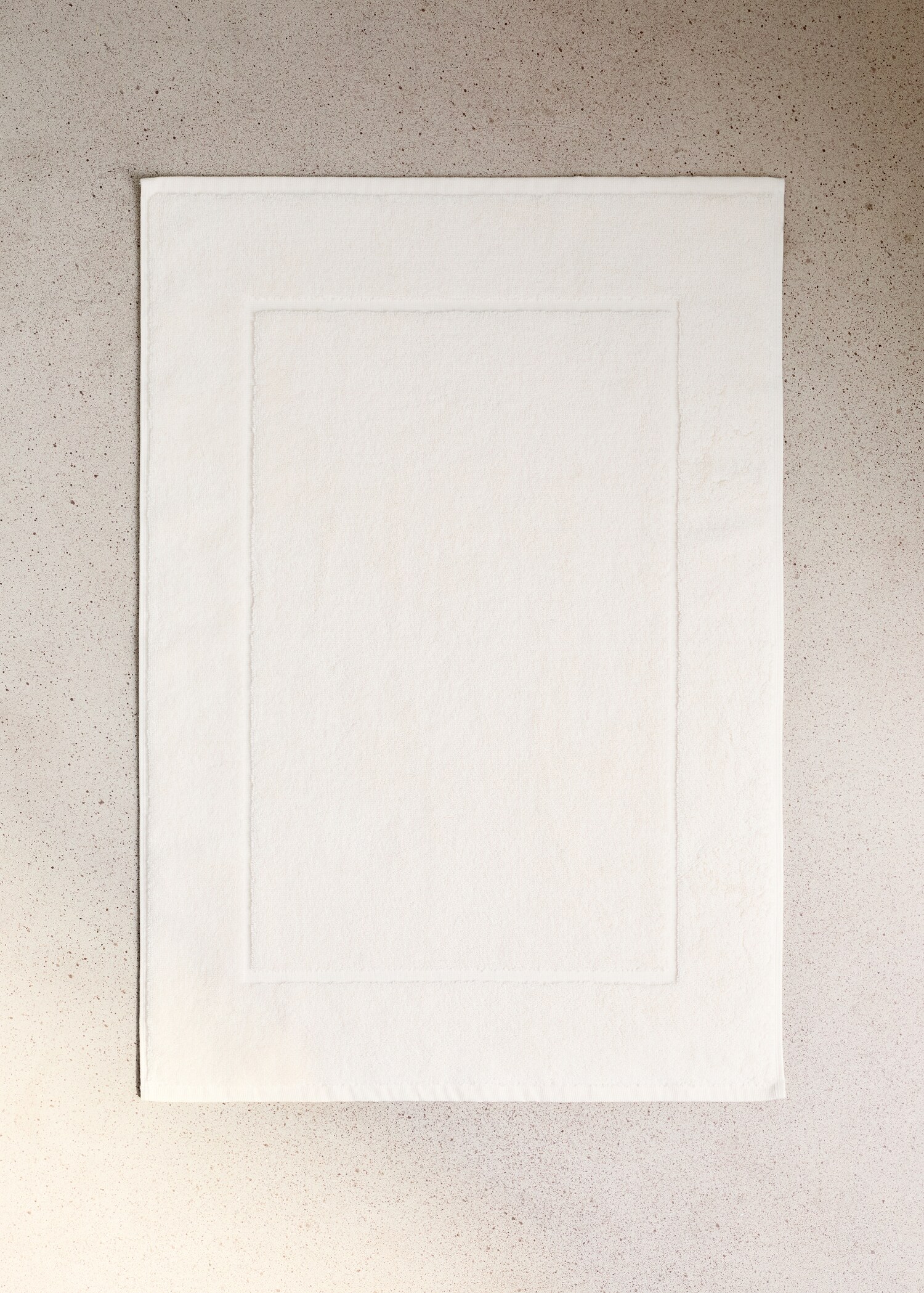 Cotton bath mat - General plane