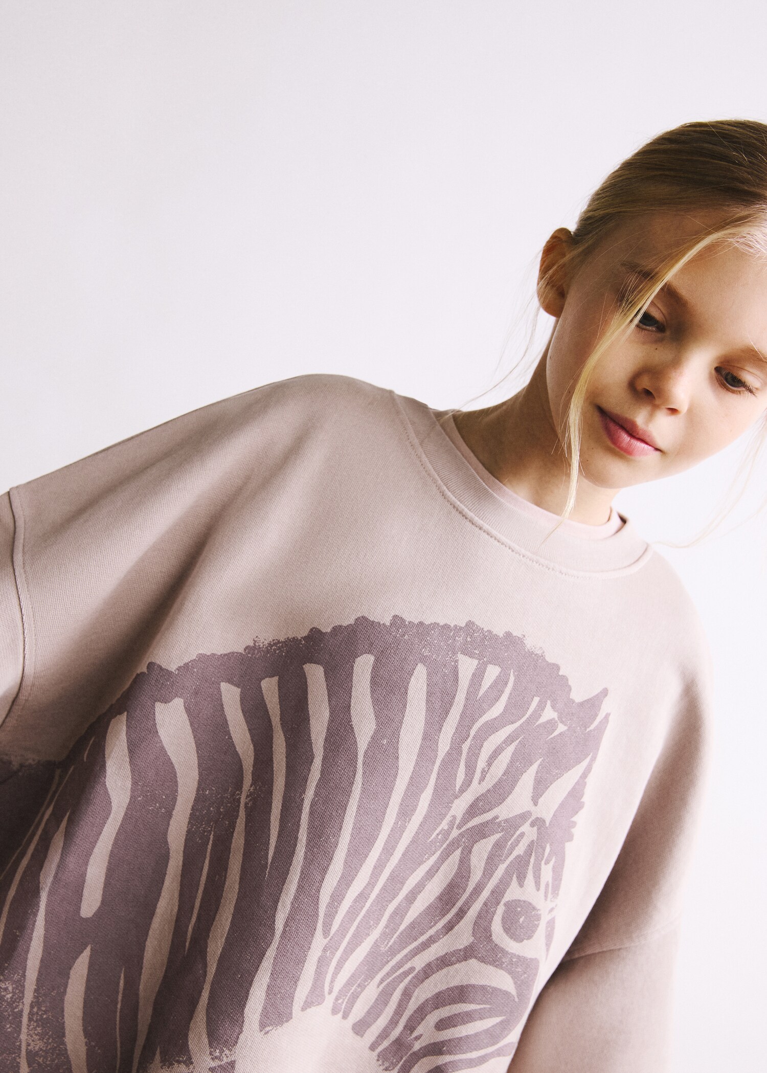 Oversized printed sweatshirt - General plane