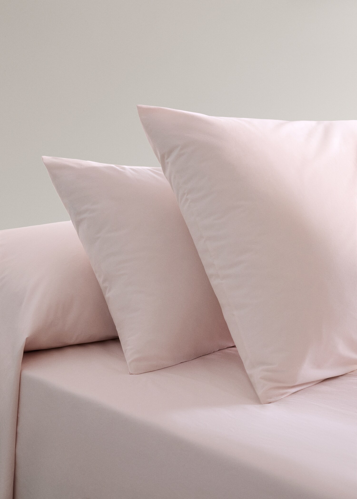 Taie d'oreiller percale de coton 200 fils 45x110 cm - Plan général