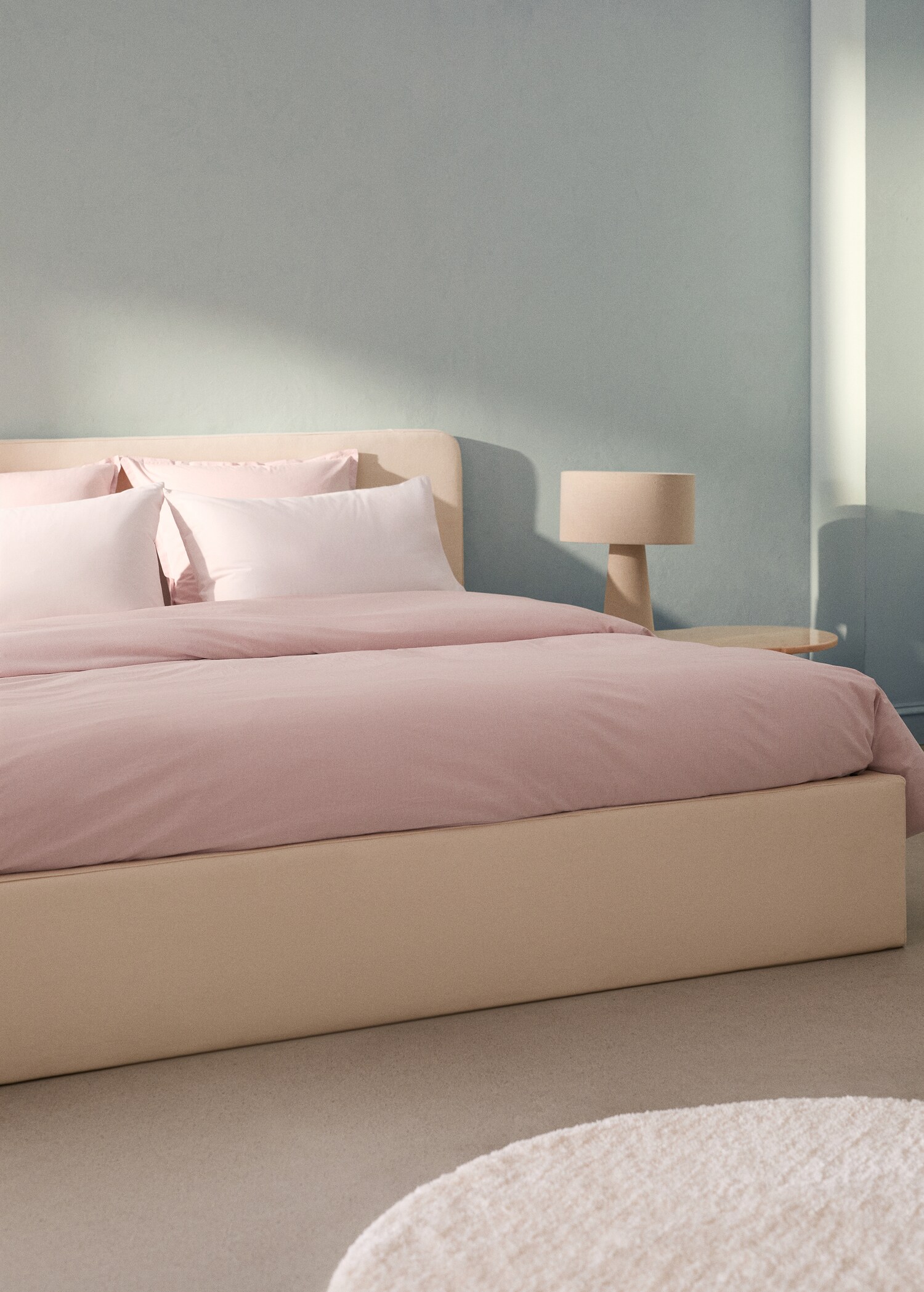 Cotton yarn-dyed duvet cover for Bed 150/160 cm - General plane