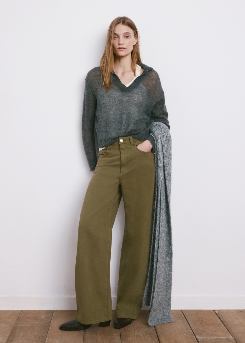 Mid-rise balloon jeans - image 2