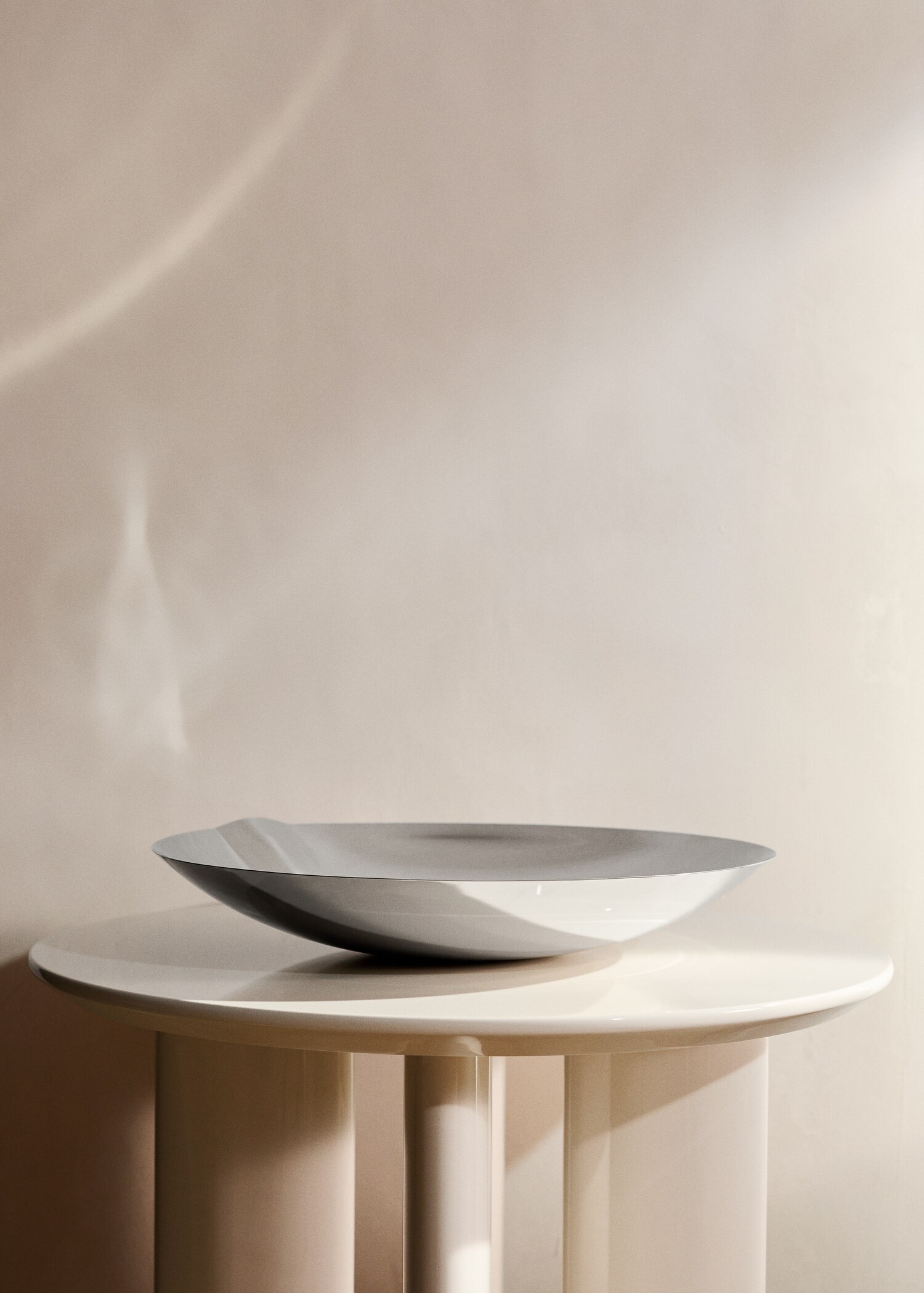 Δίσκος διακοσμητικός ατσάλι μεγάλος - Γενικό πλάνο